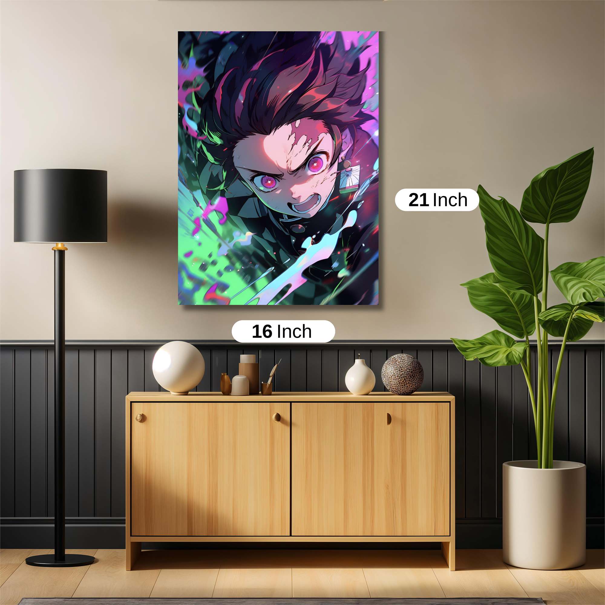 Tanjiro Radiant Safe Wall Magnetic / M