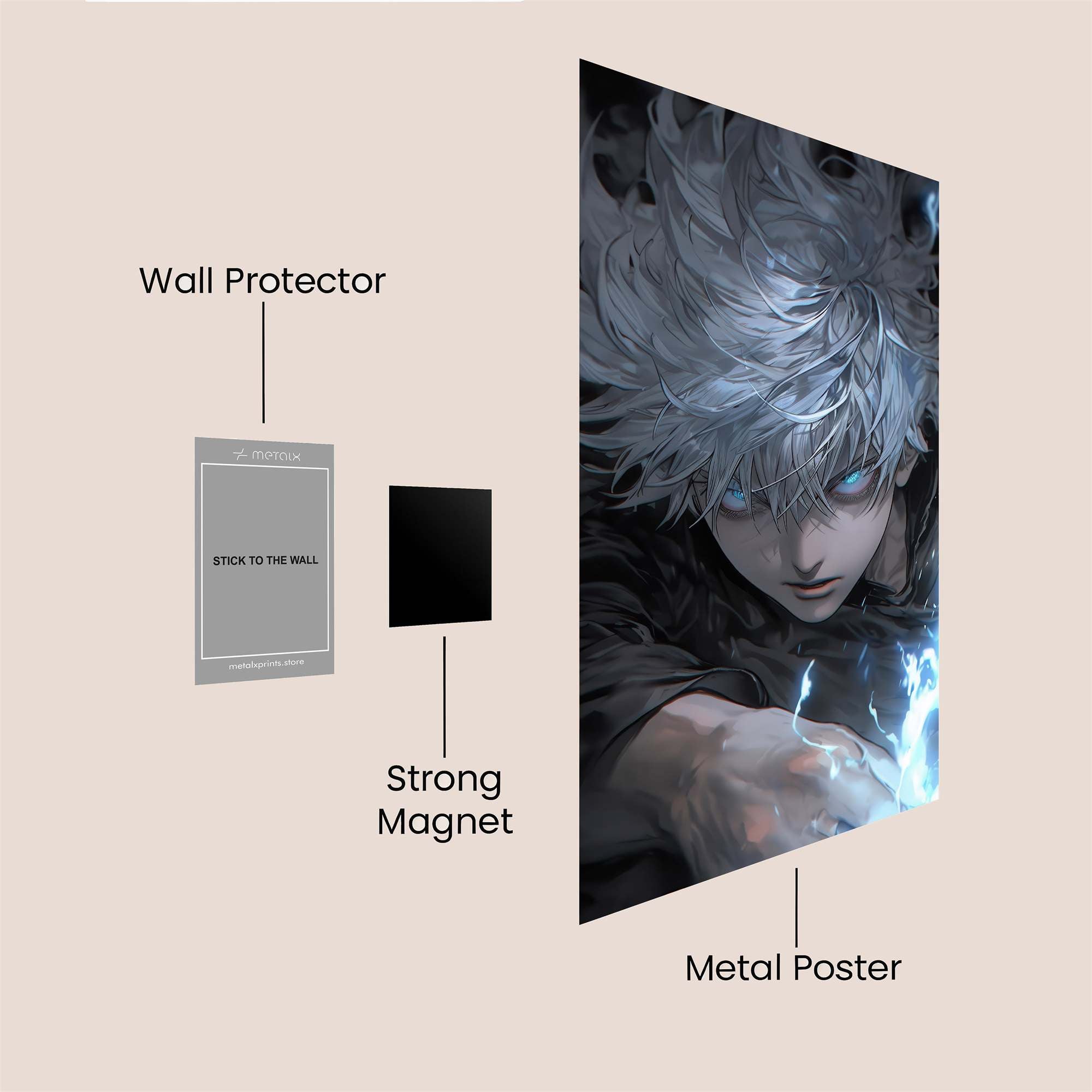 Satoru Serene Safe Wall Magnetic / M