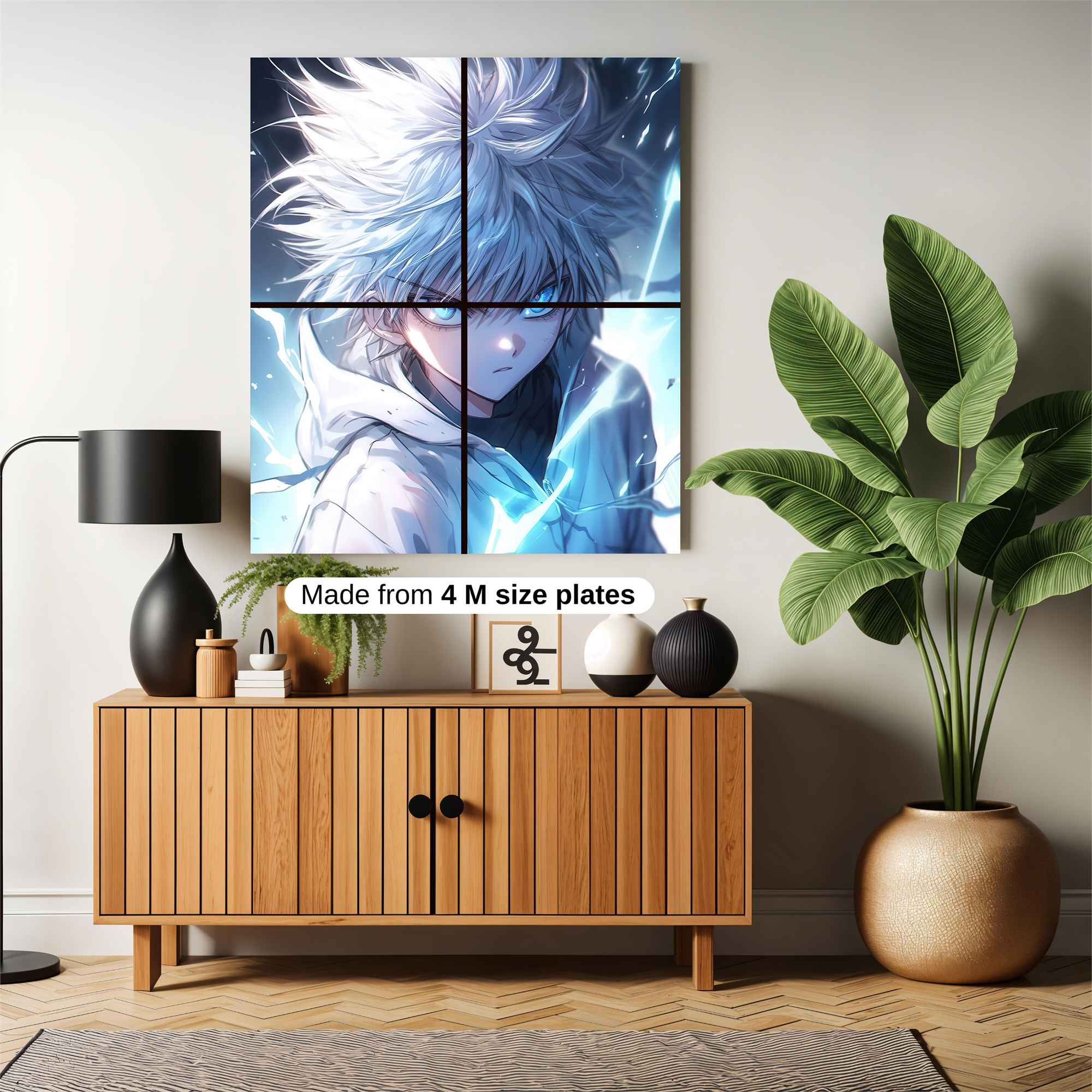 Killua Electrifying Safe Wall Magnetic / M