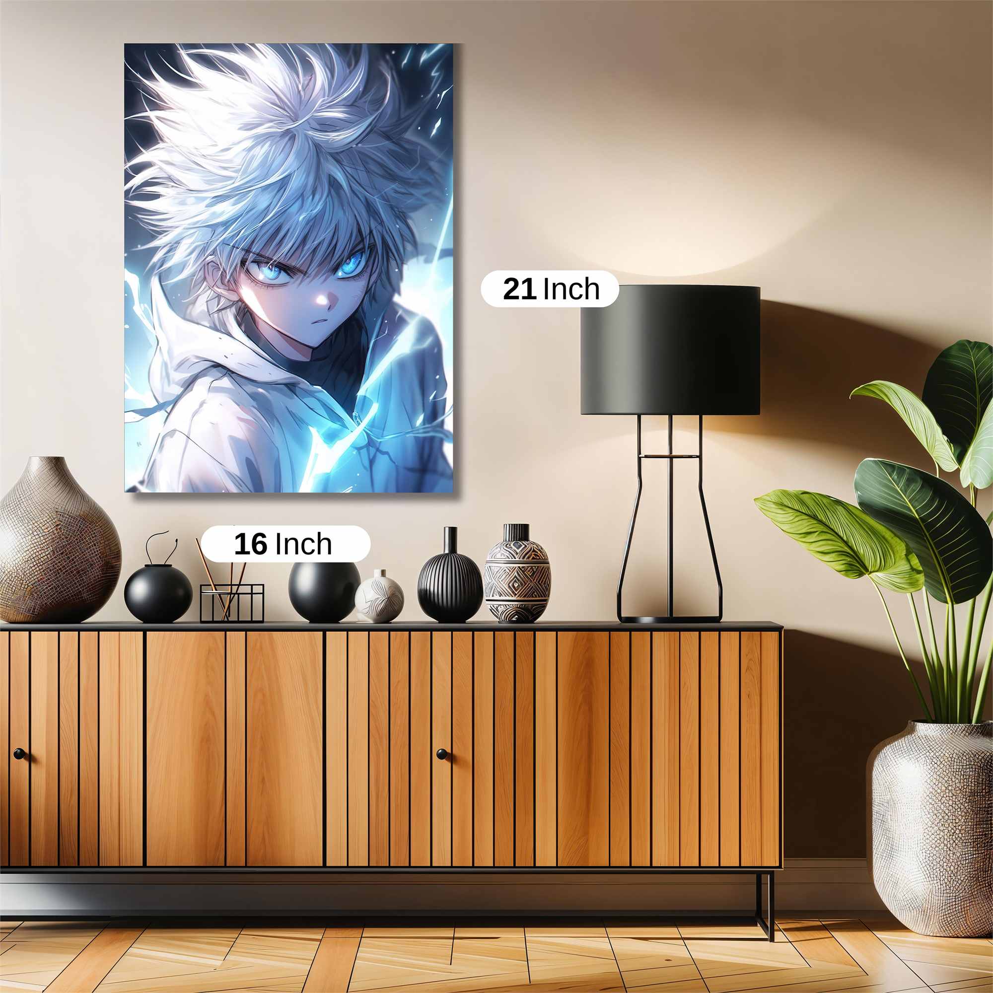 Killua Electrifying Safe Wall Magnetic / M