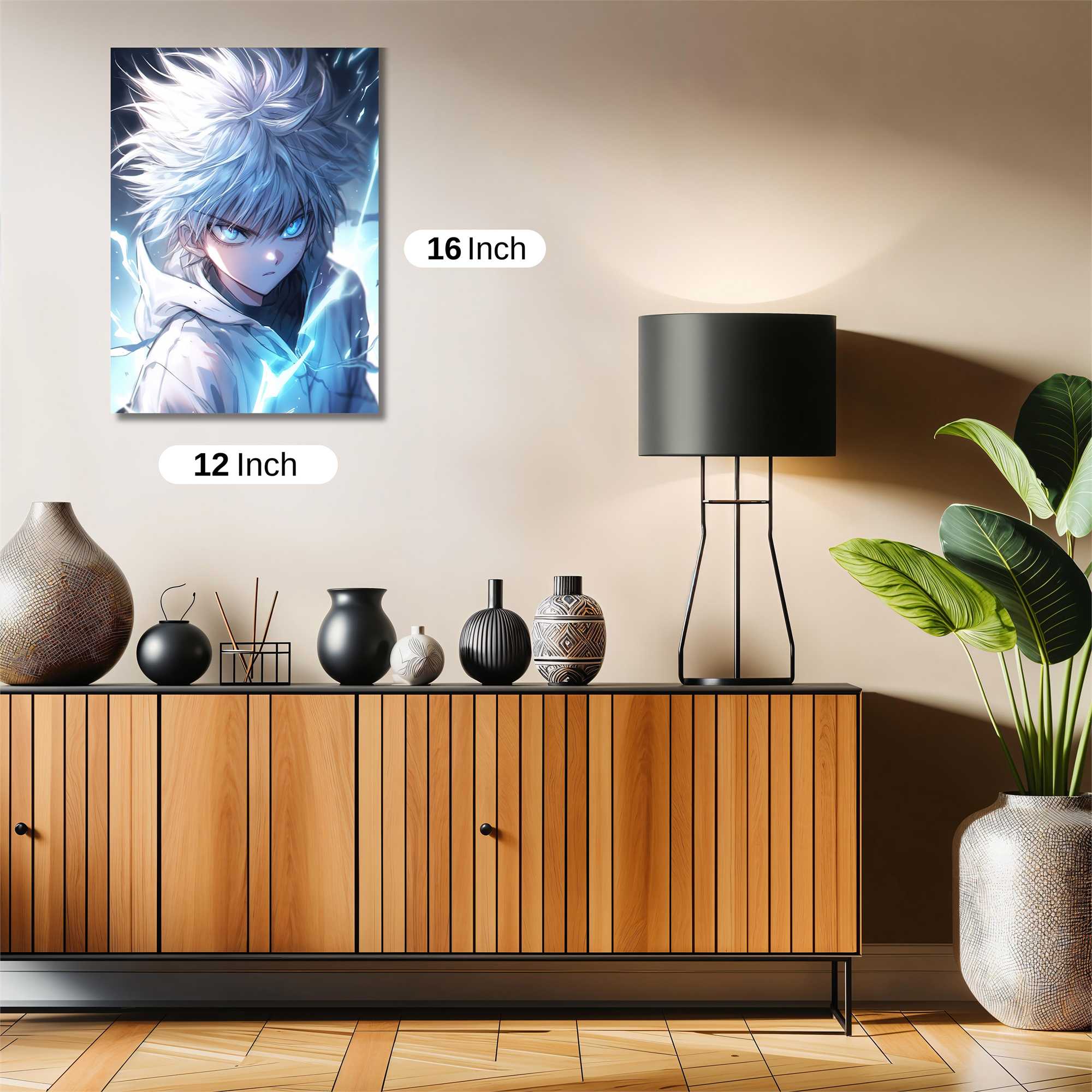 Killua Electrifying Safe Wall Magnetic / M
