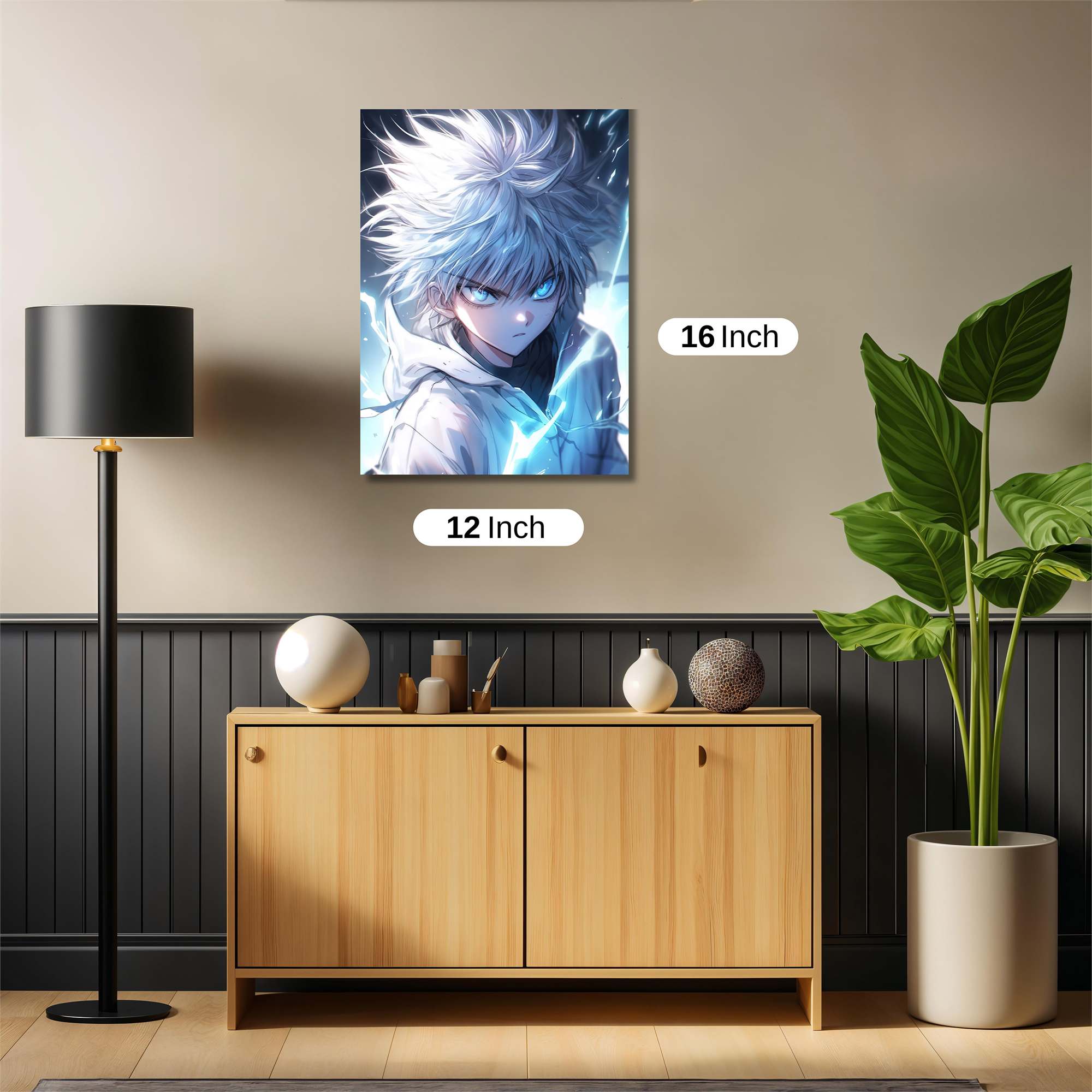 Killua Electrifying Safe Wall Magnetic / M