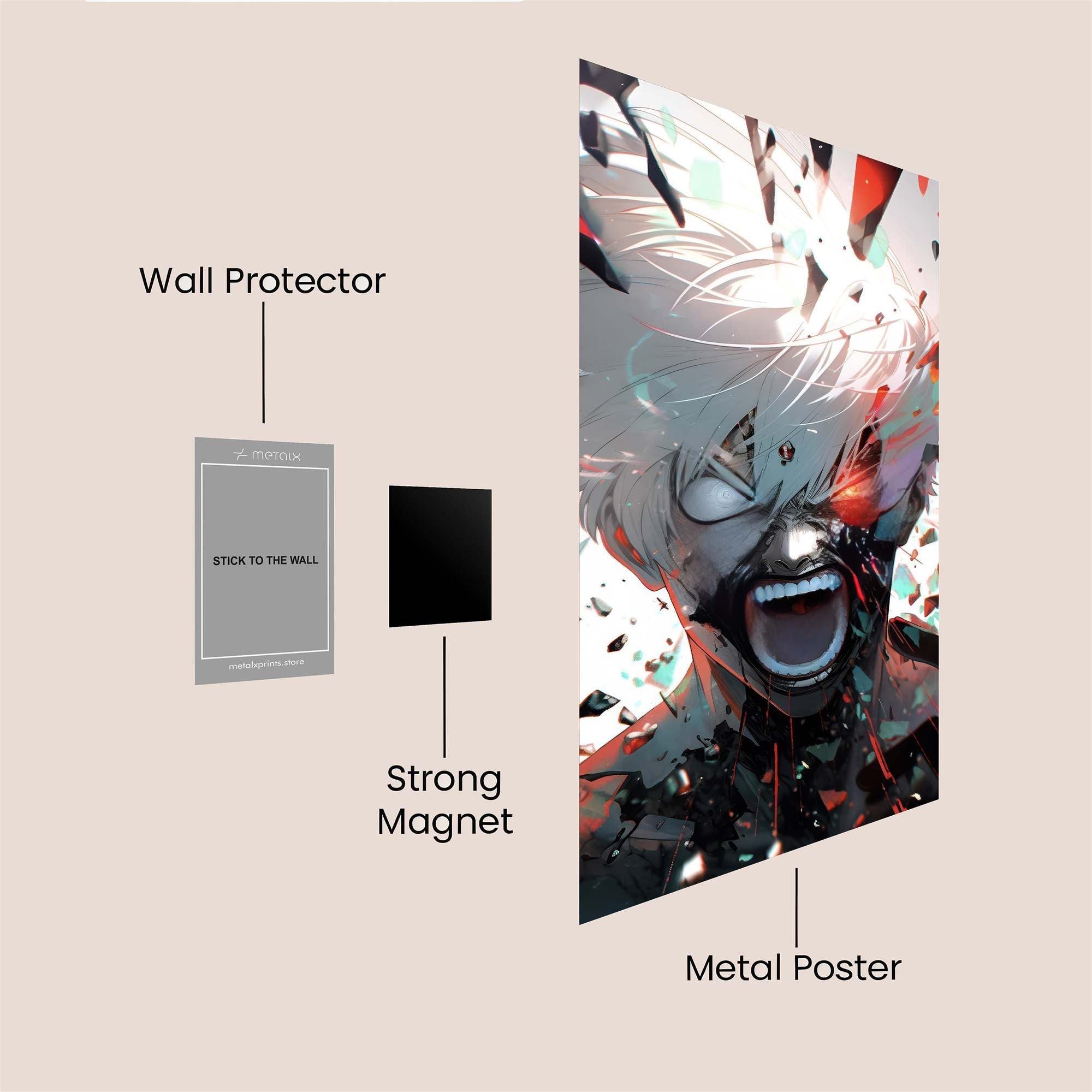 Kenkan Rage Safe Wall Magnetic / M