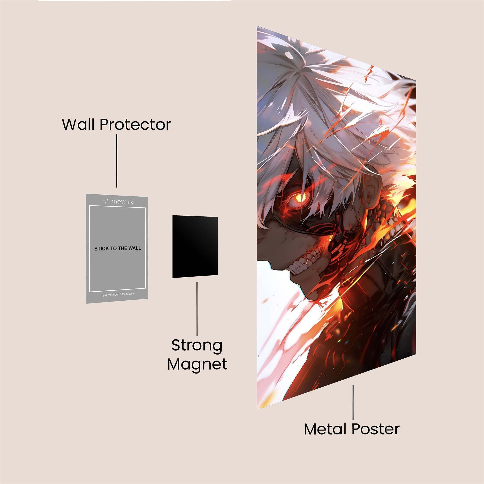 Tokyo Fury Safe Wall Magnetic / M