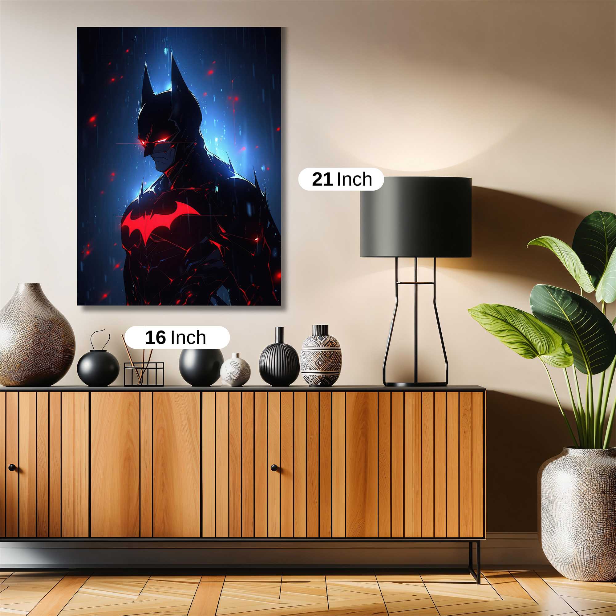 Batman Inferno Safe Wall Magnetic / M