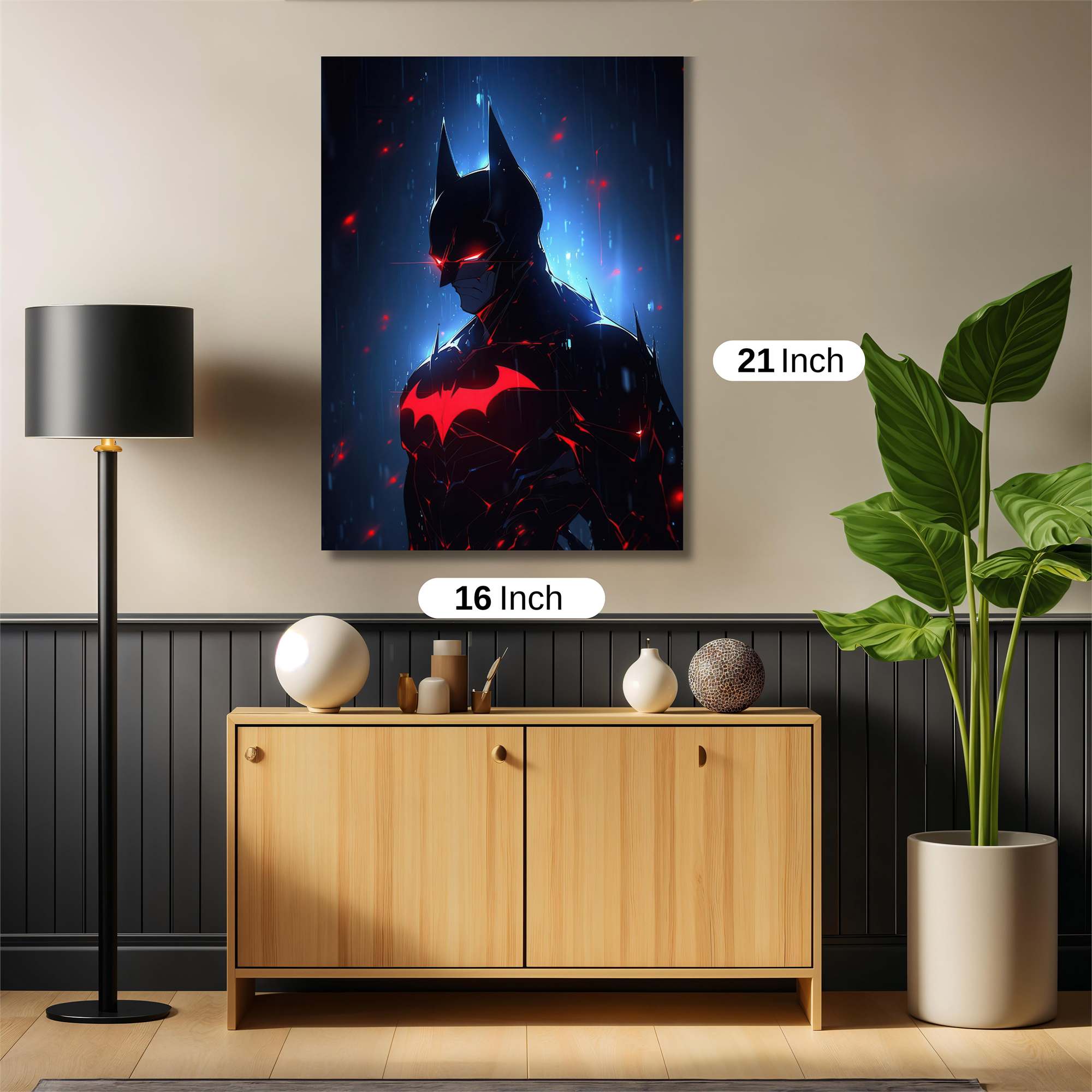 Batman Inferno Safe Wall Magnetic / M