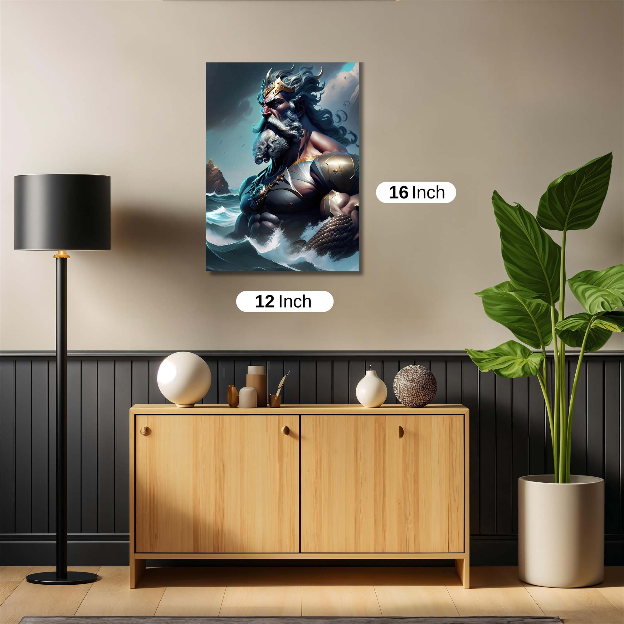 Poseidon Tempest Safe Wall Magnetic / M