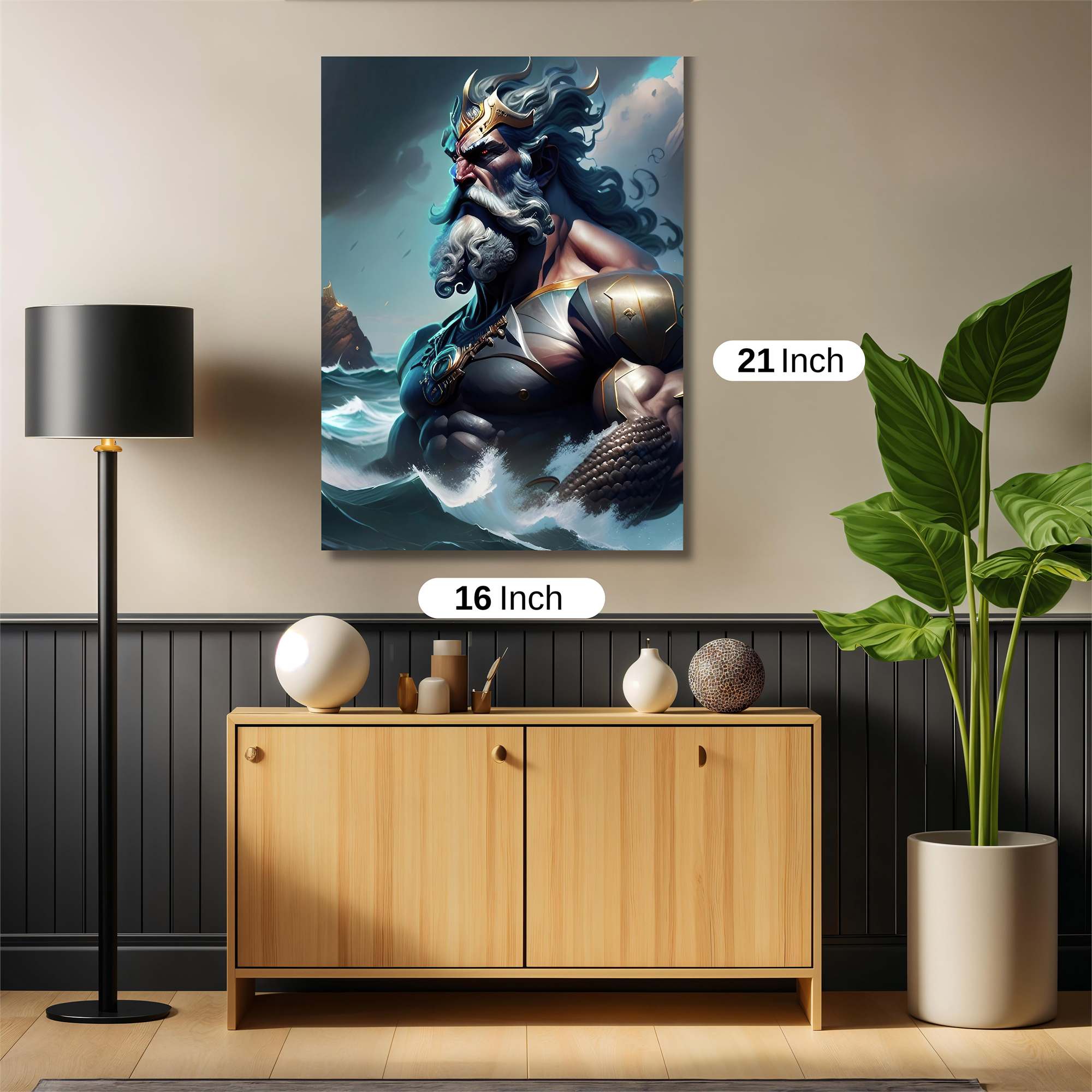 Poseidon Tempest Safe Wall Magnetic / M