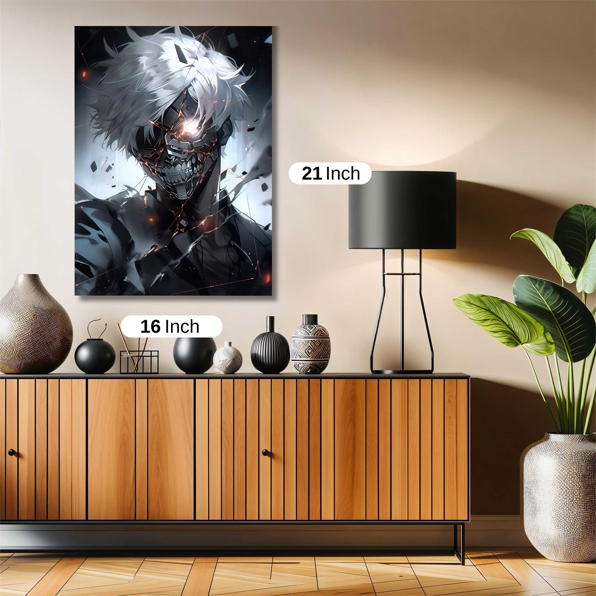 Kaneki Shattered Safe Wall Magnetic / M