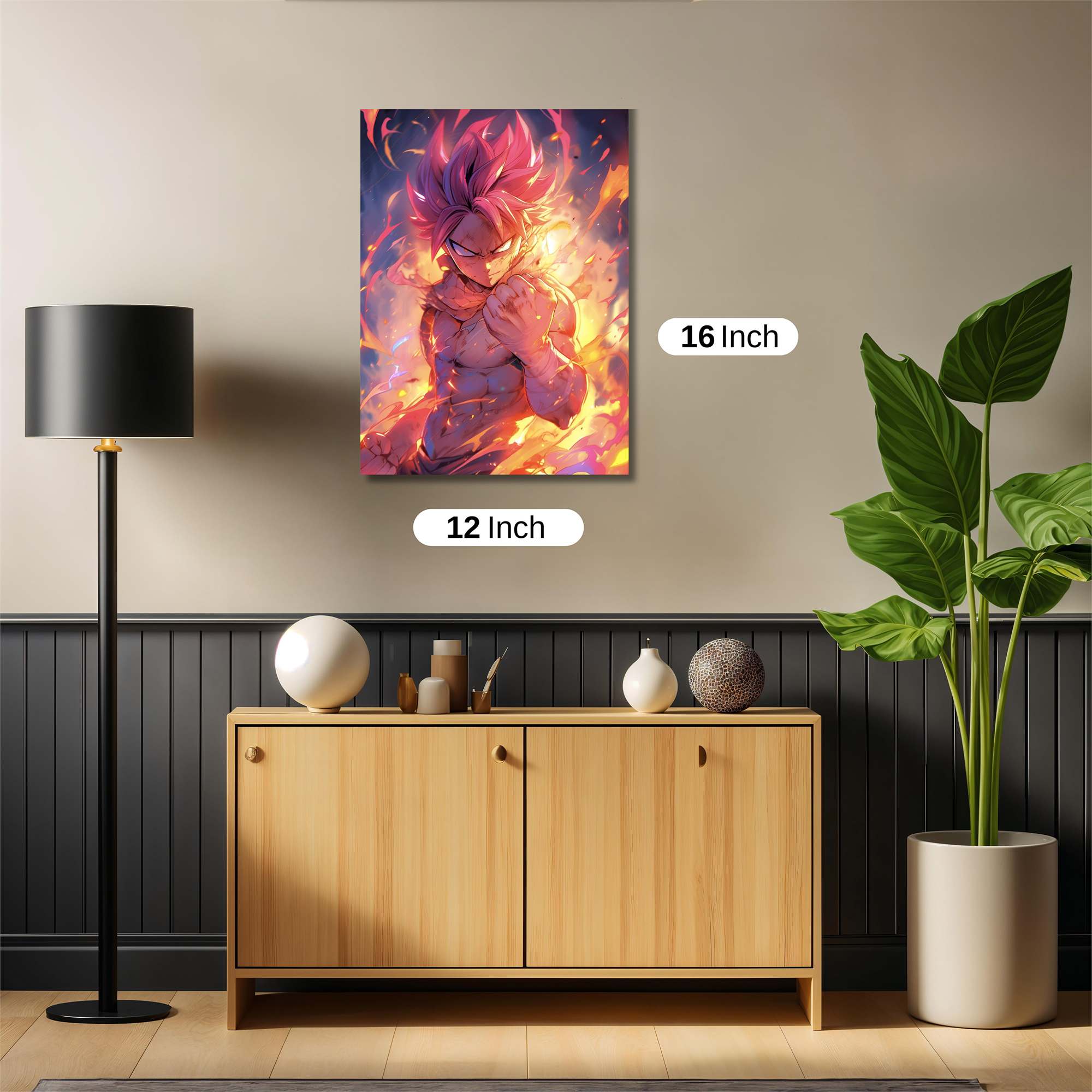 Goku Ignite Safe Wall Magnetic / M