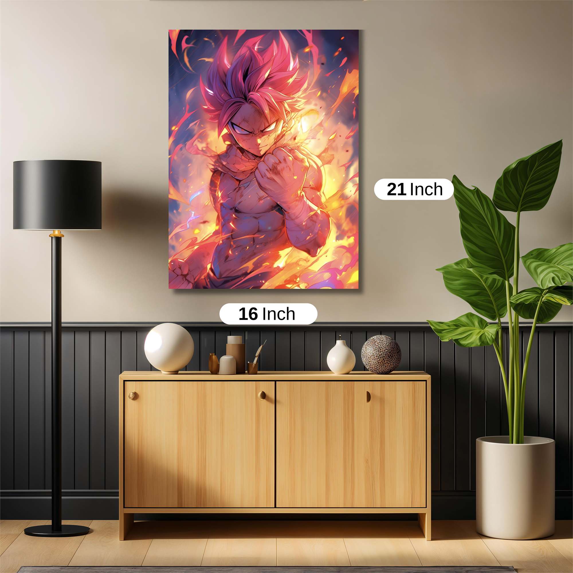 Goku Ignite Safe Wall Magnetic / M