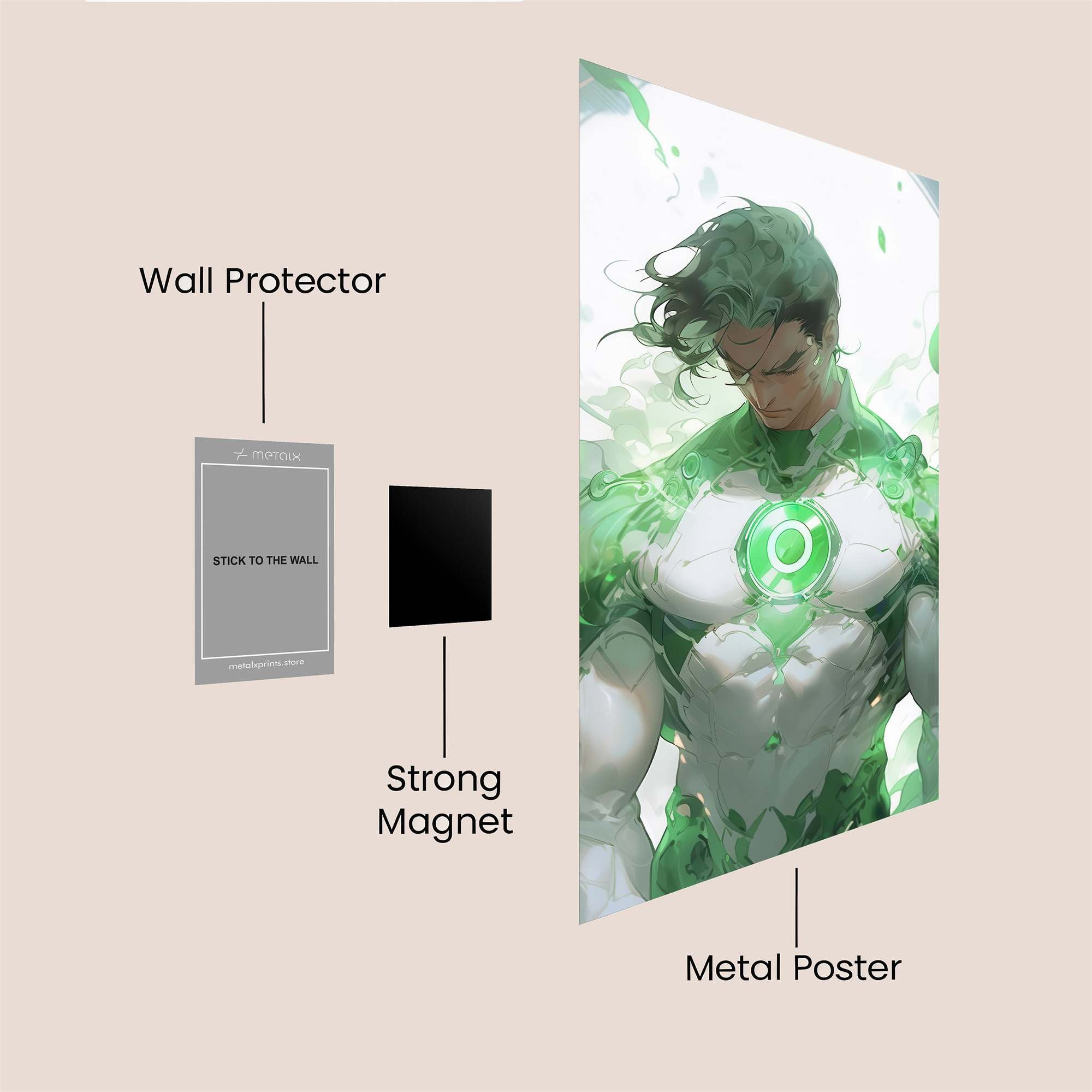 Lantern Radiance Safe Wall Magnetic / M