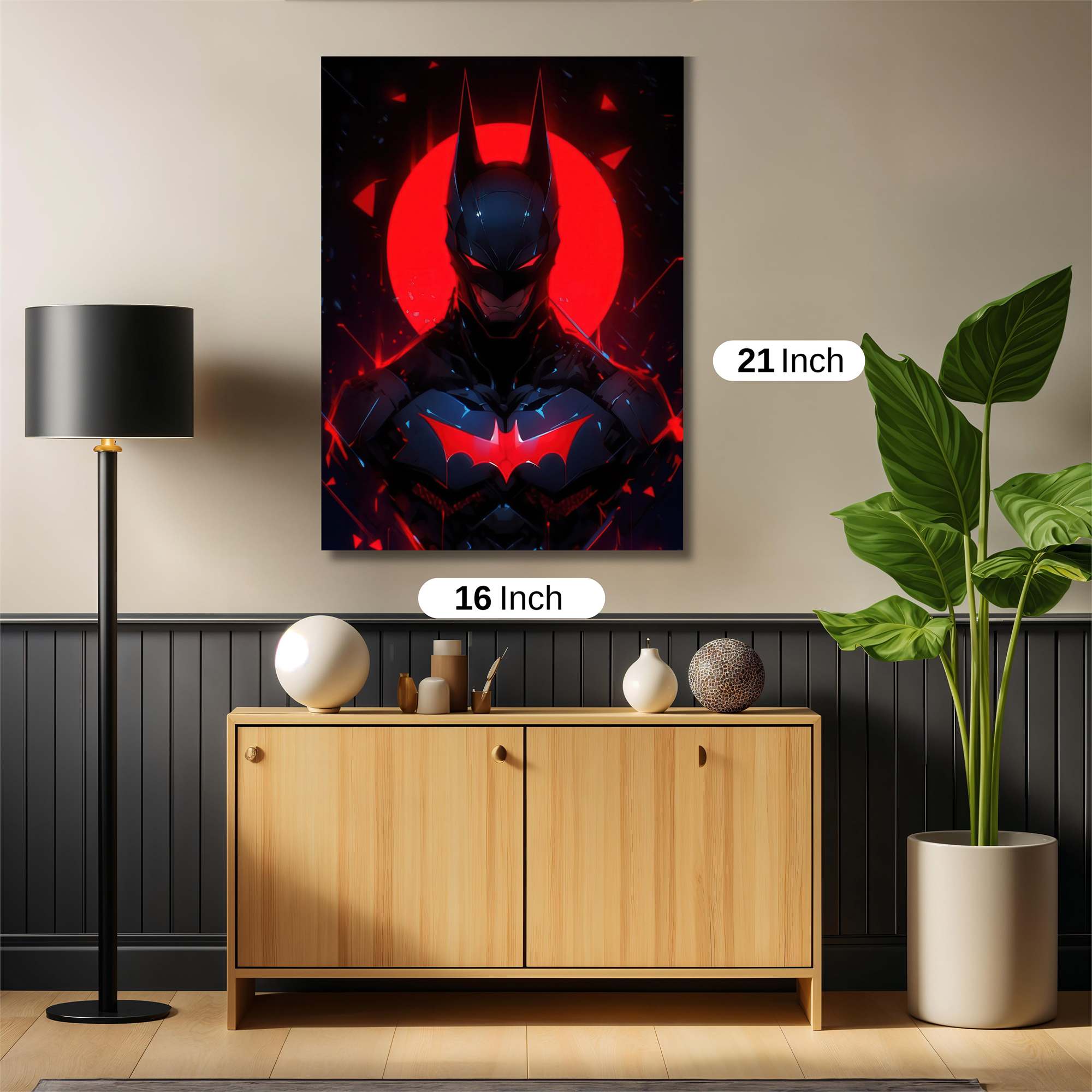 Batman Fierce Safe Wall Magnetic / M