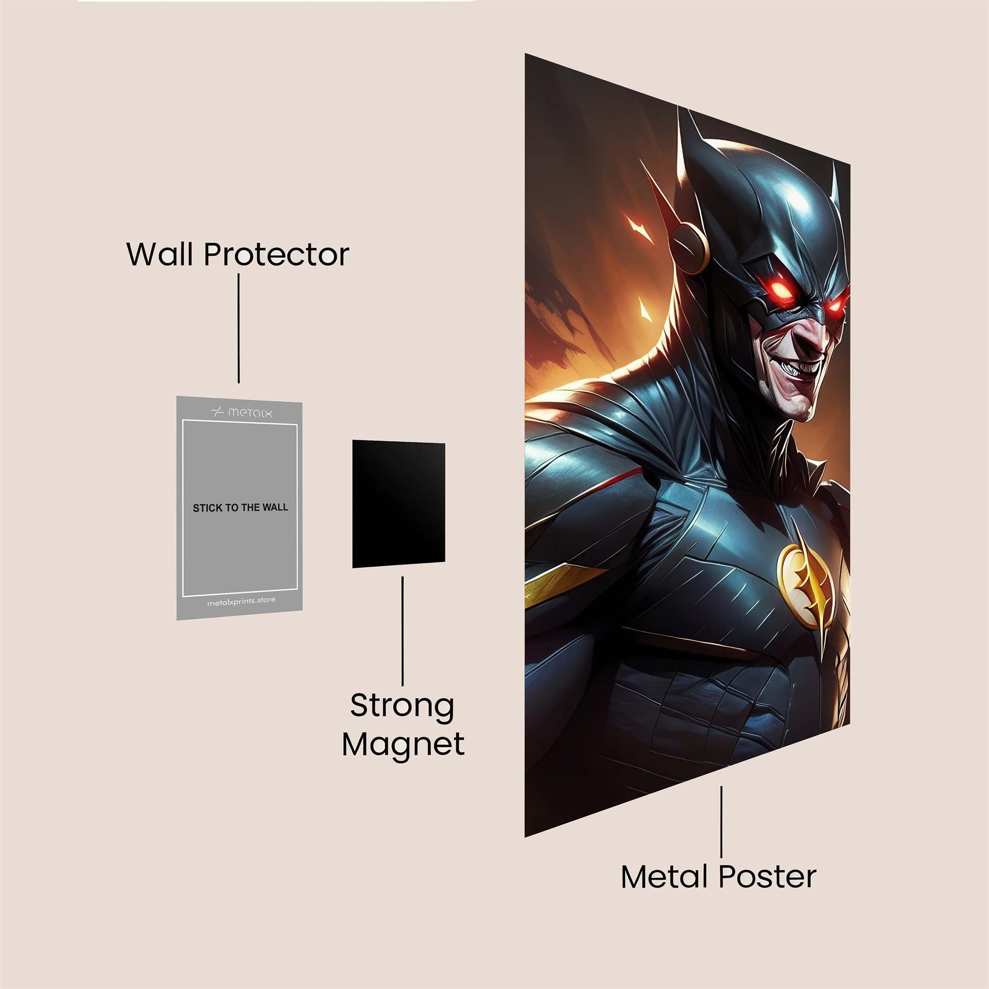 Flash Frenzy Safe Wall Magnetic / M