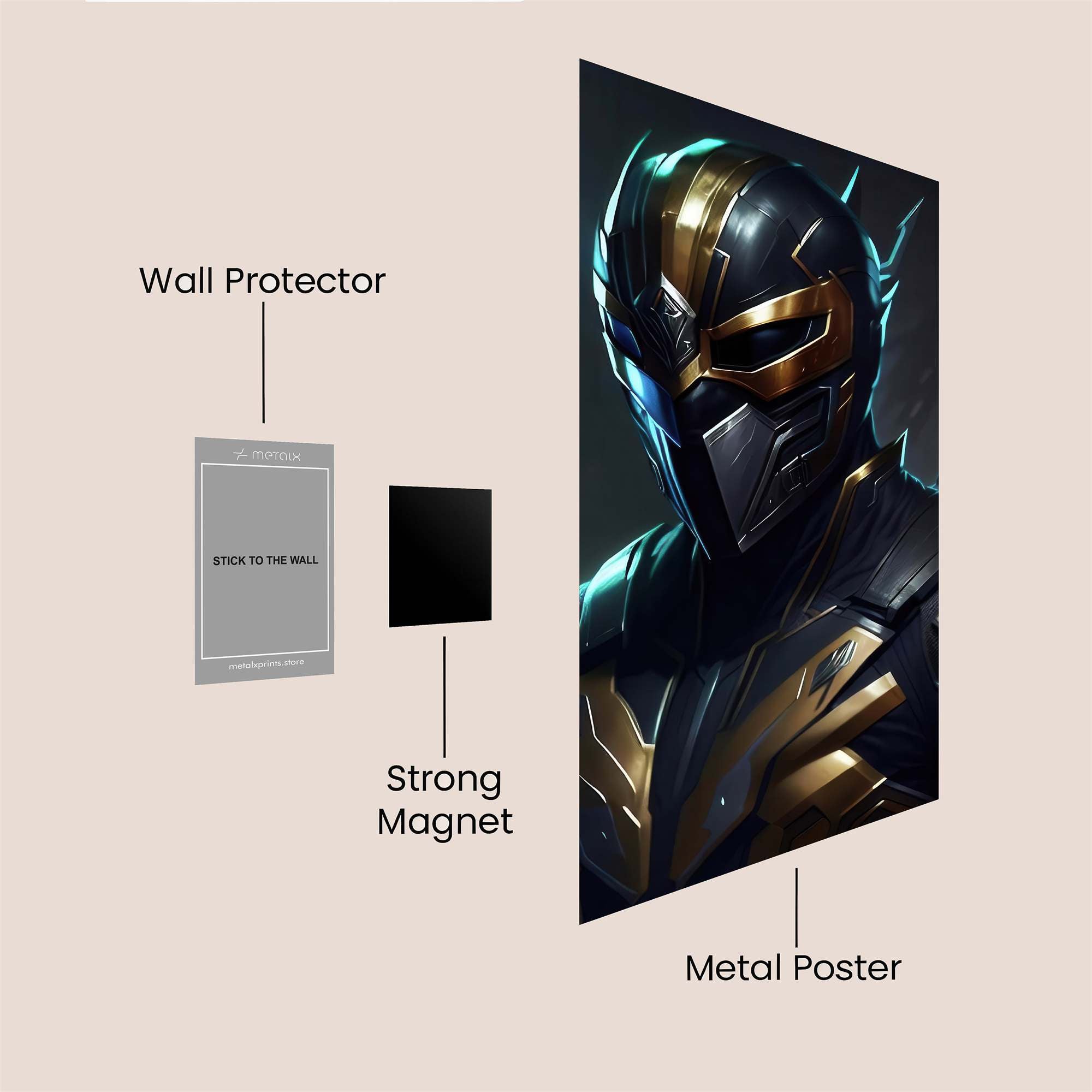 Taskmaster Intense Safe Wall Magnetic / M
