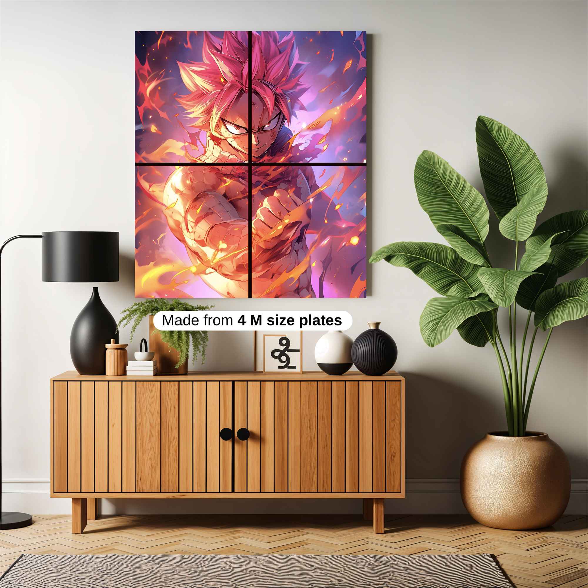 Natsu Fierce Safe Wall Magnetic / M