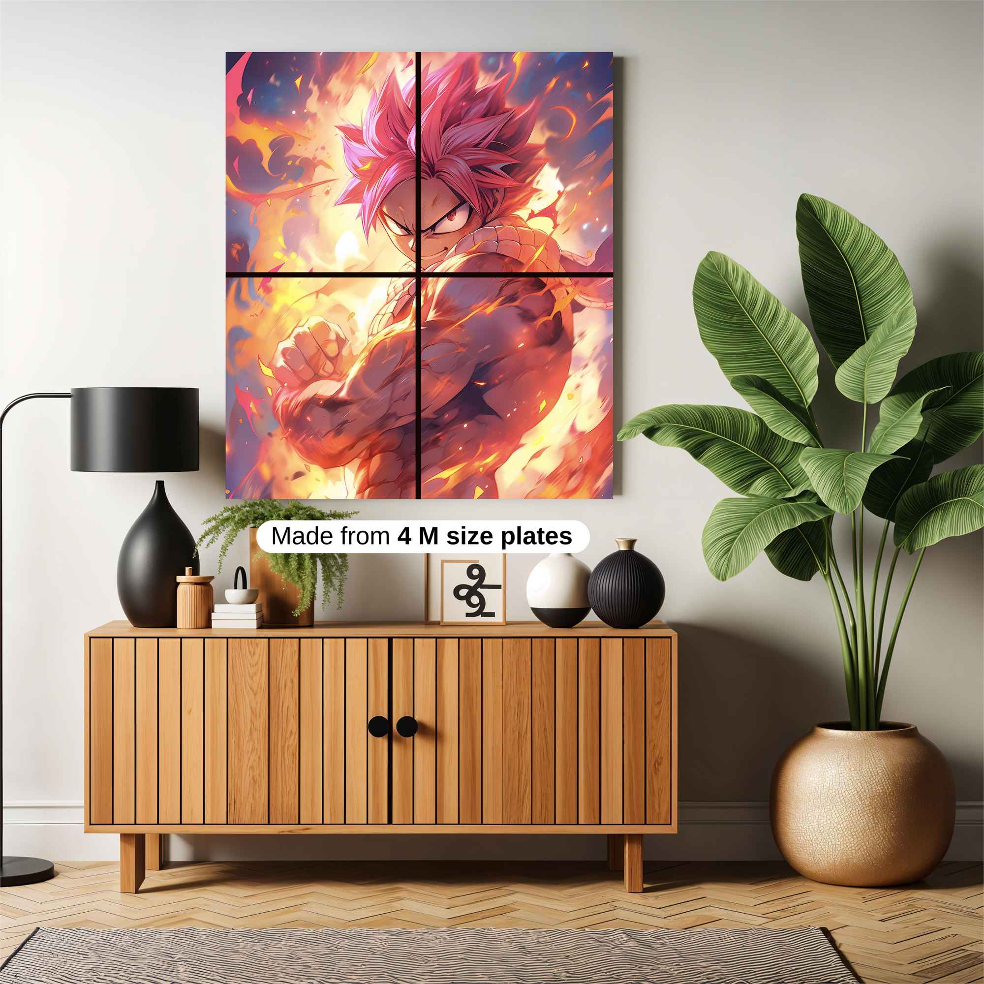 Natsu Fierce Safe Wall Magnetic / M