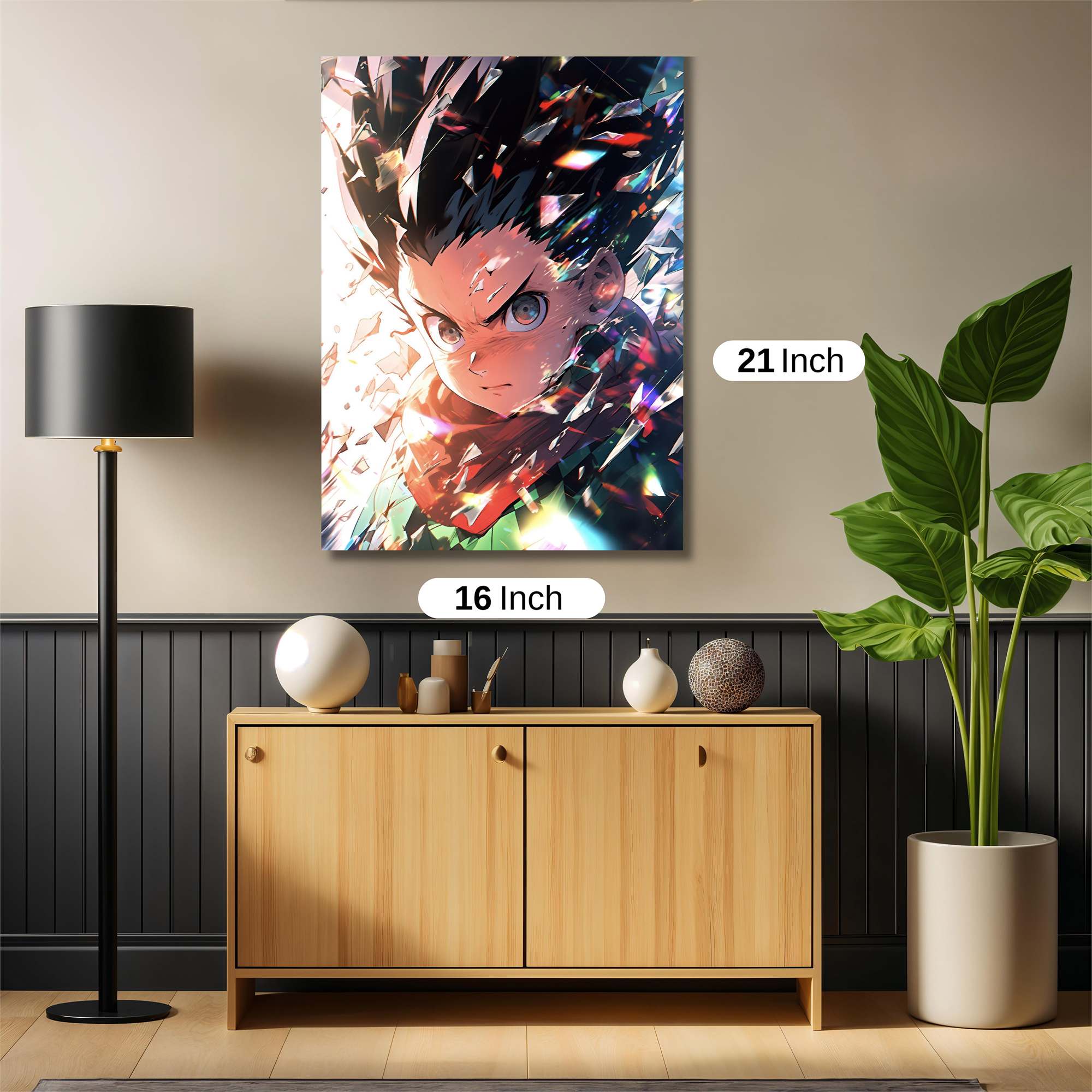 Gon Shattered Safe Wall Magnetic / M