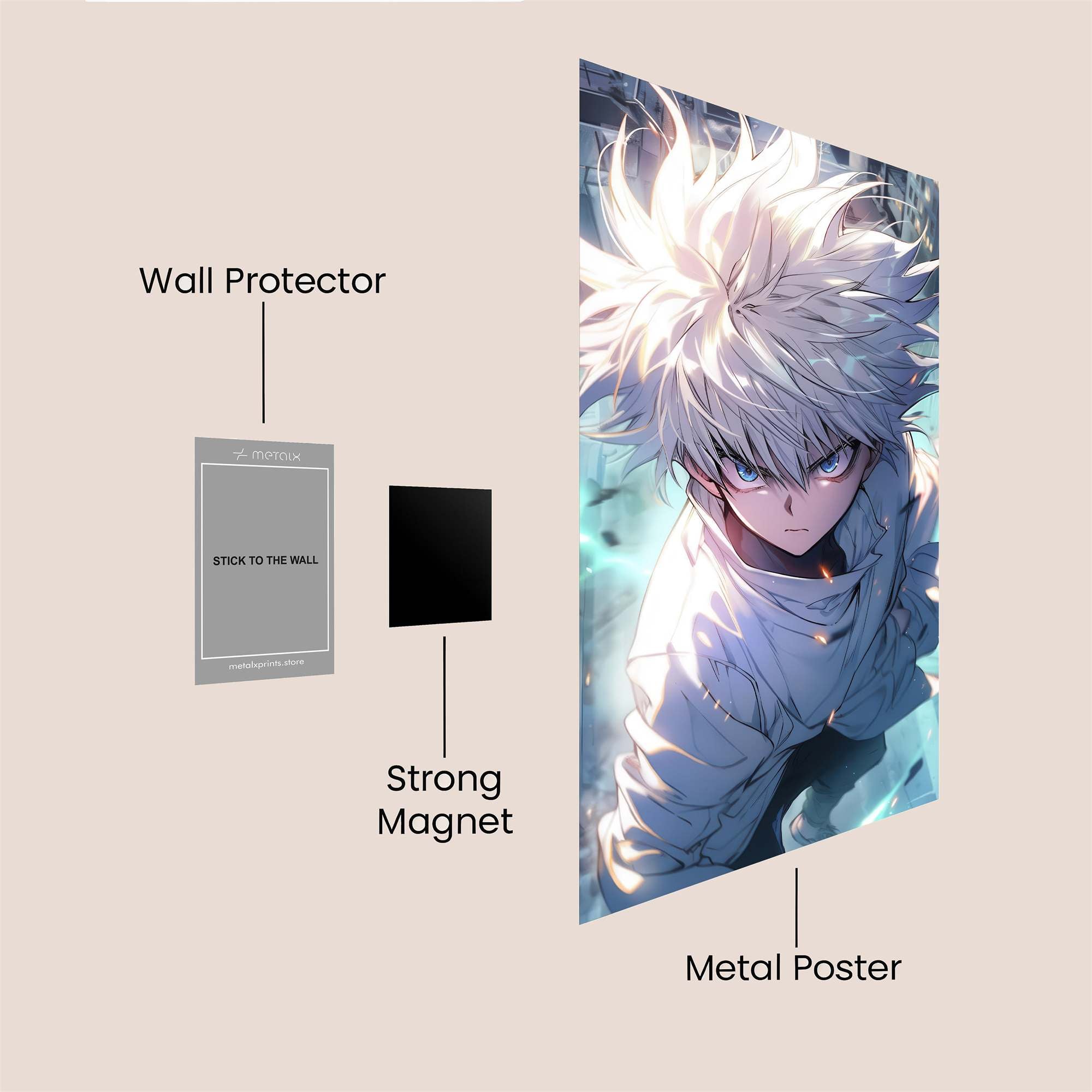 Saitama Surge Safe Wall Magnetic / M