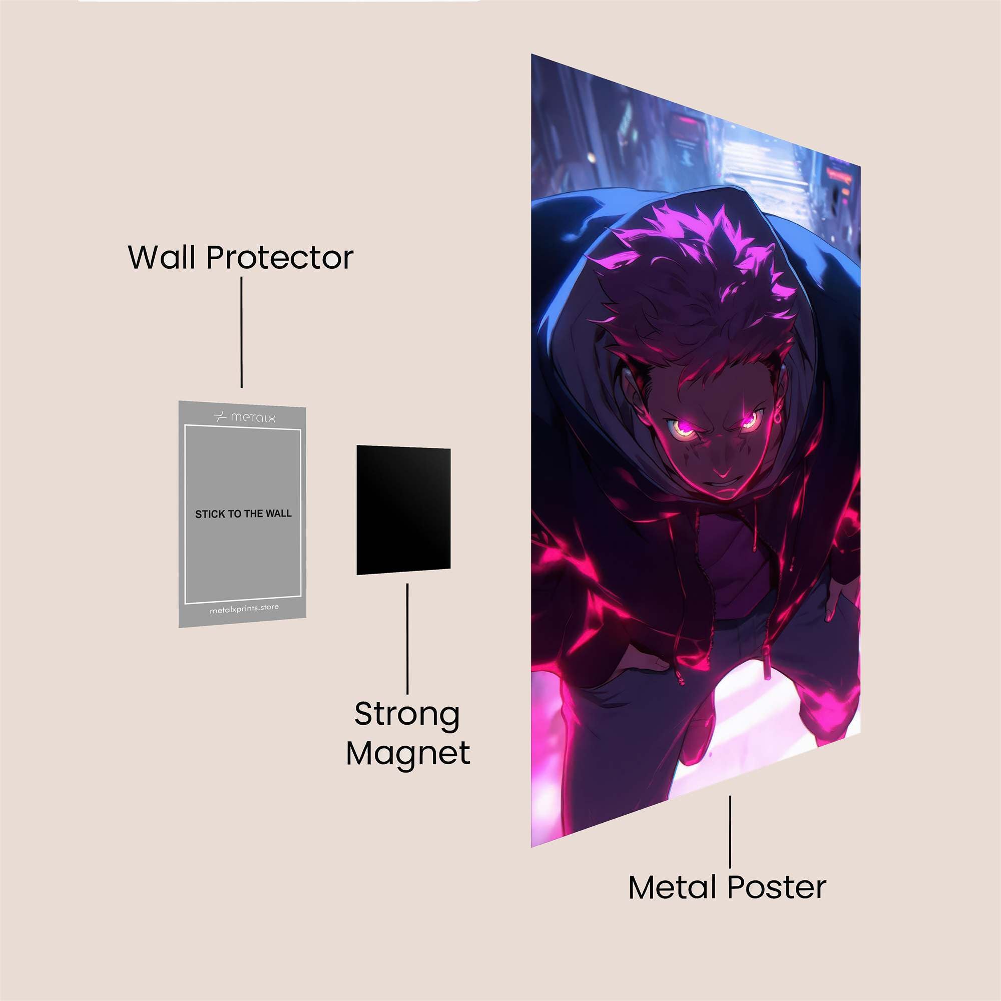 Yuji Intense Safe Wall Magnetic / M