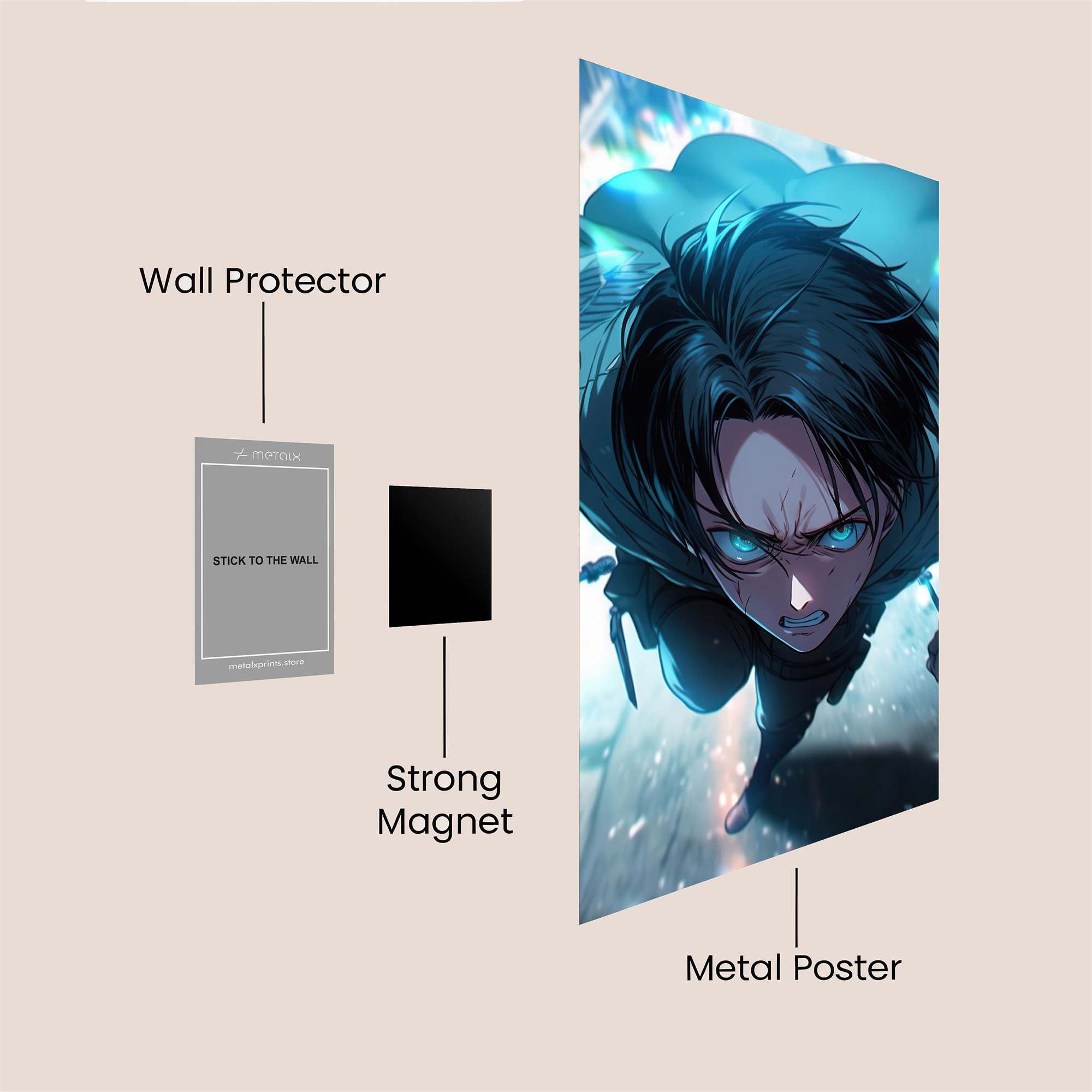 Levi Intense Safe Wall Magnetic / M