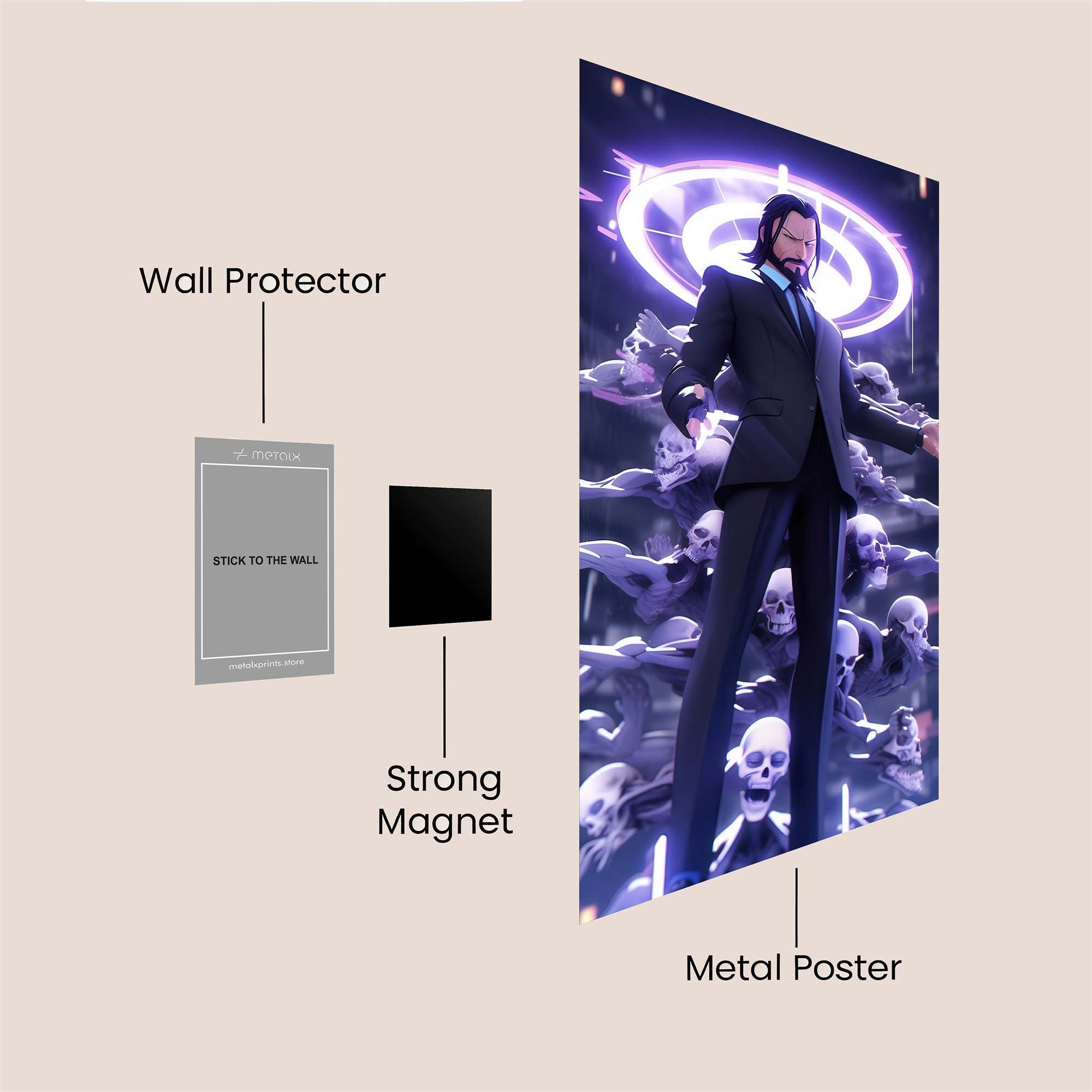JohnnyAscension Safe Wall Magnetic / M