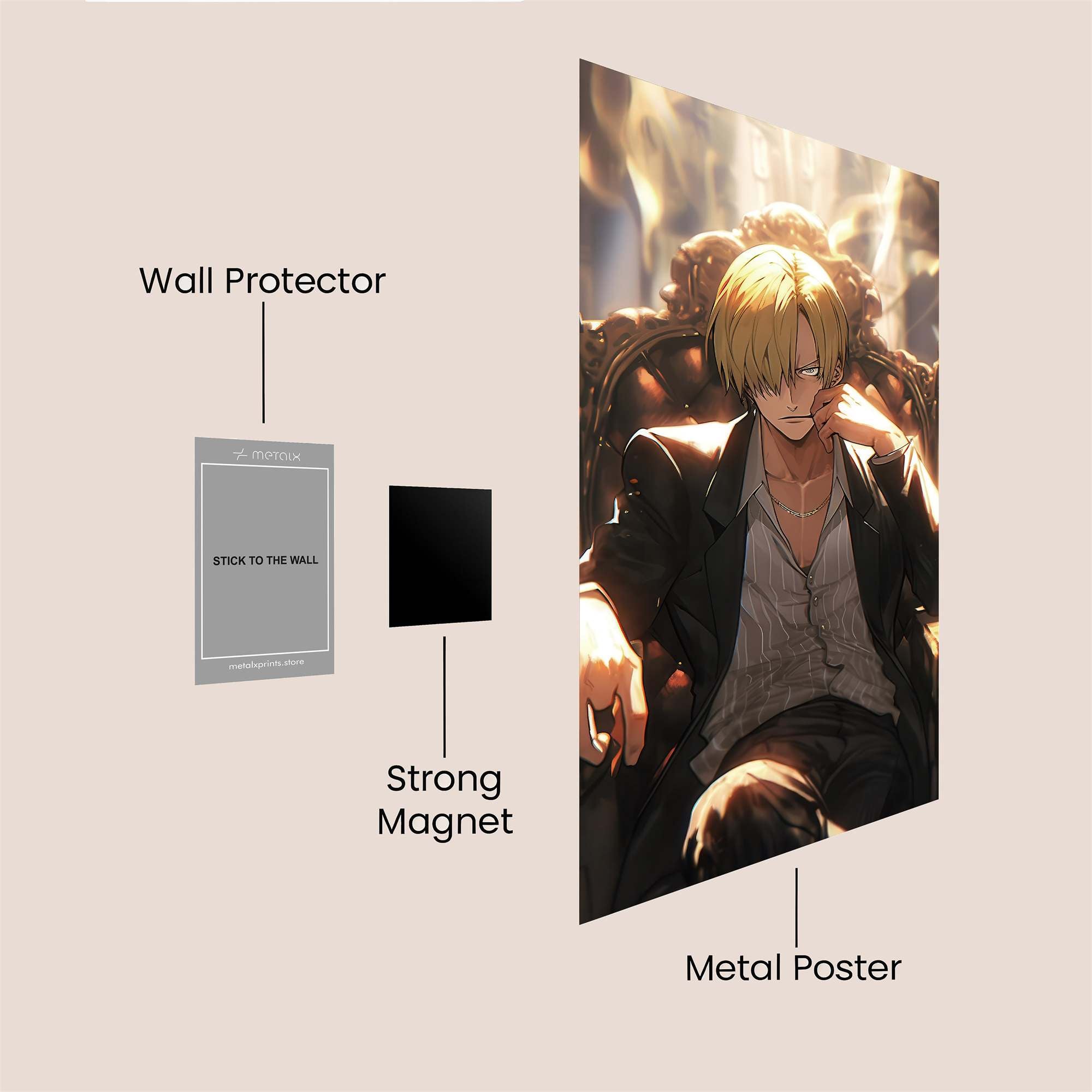 Doflamingo Regal Safe Wall Magnetic / M