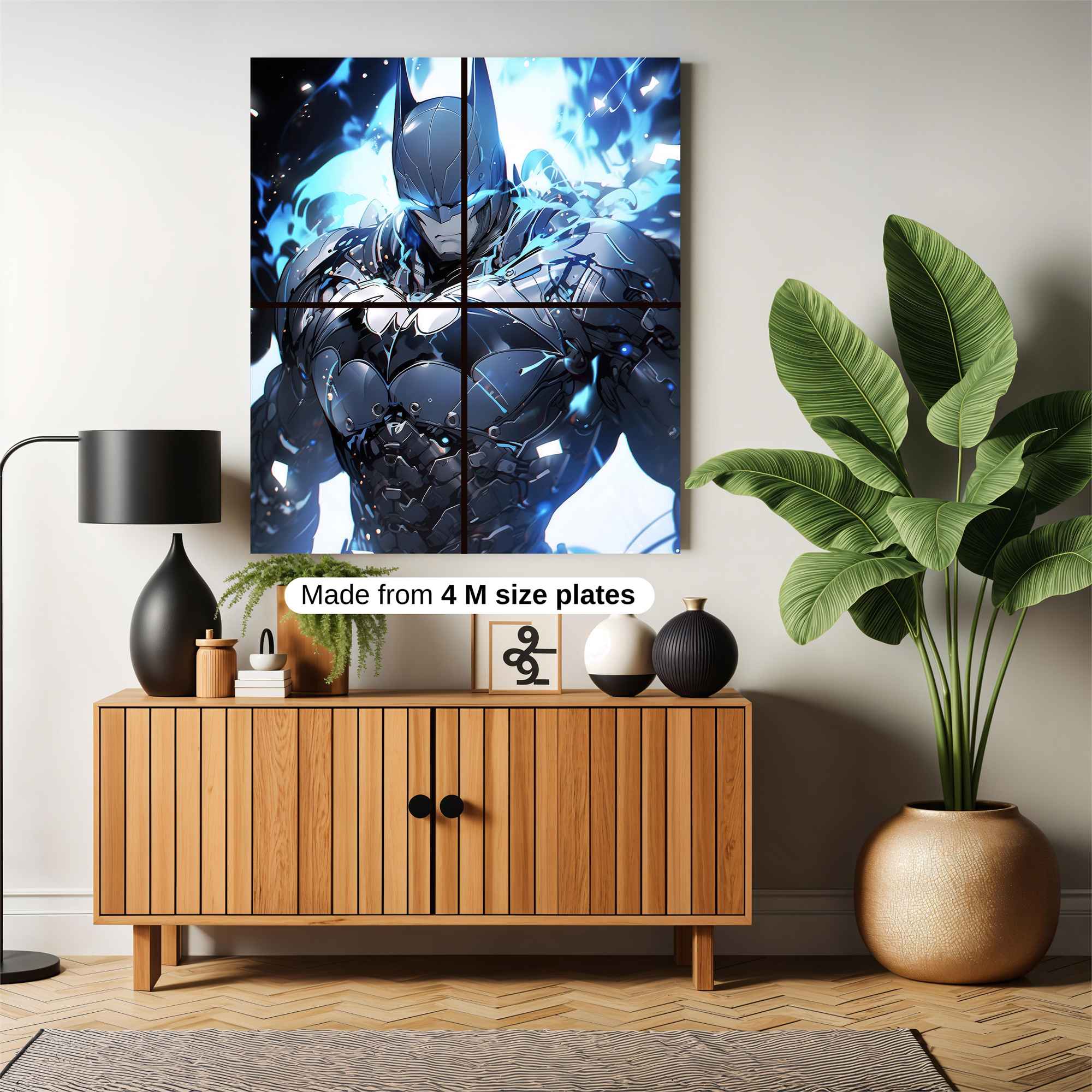 Batman Radiant Safe Wall Magnetic / M