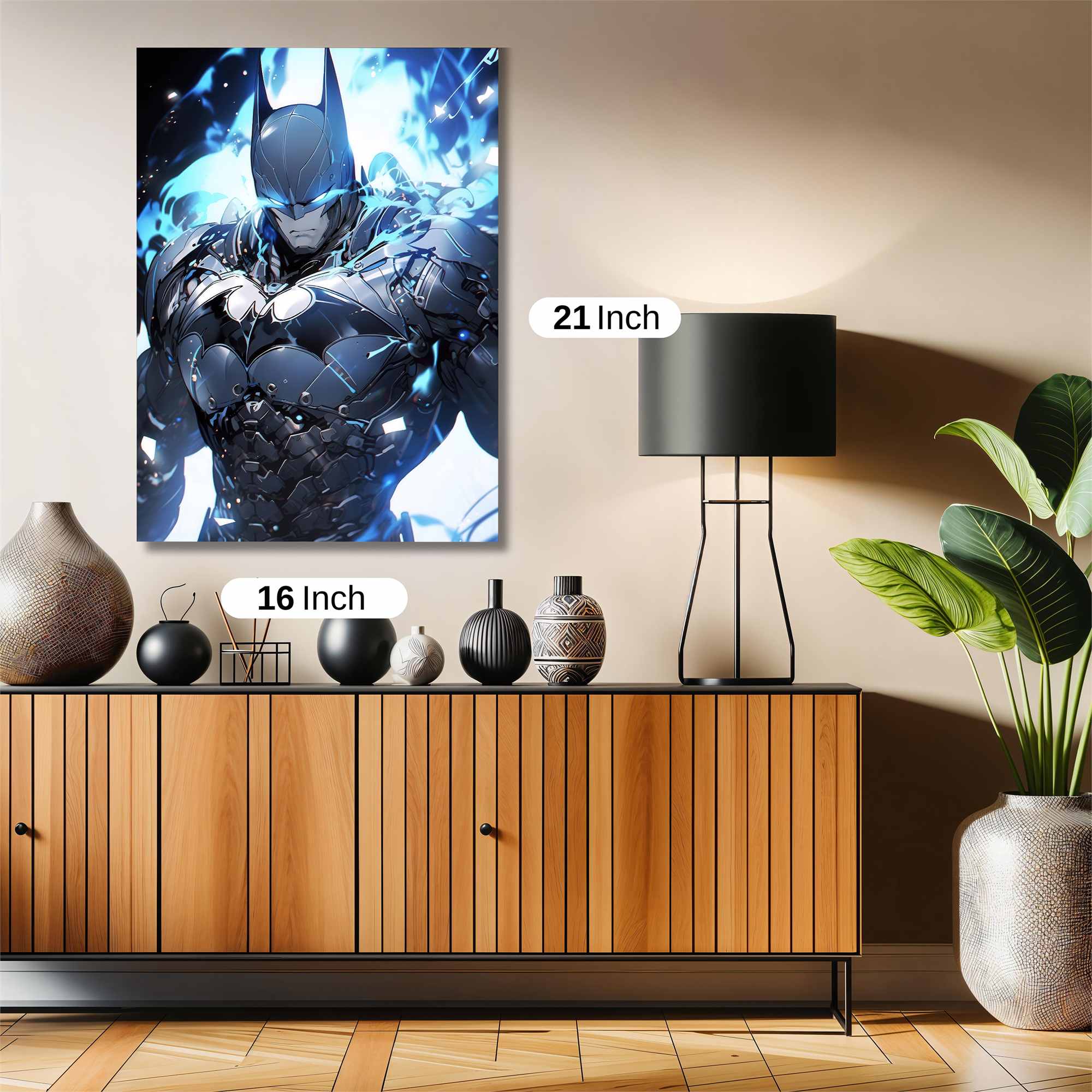 Batman Radiant Safe Wall Magnetic / M