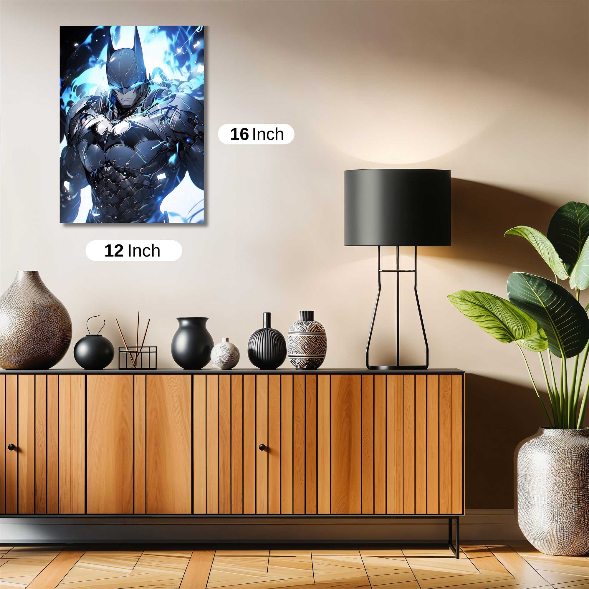 Batman Radiant Safe Wall Magnetic / M