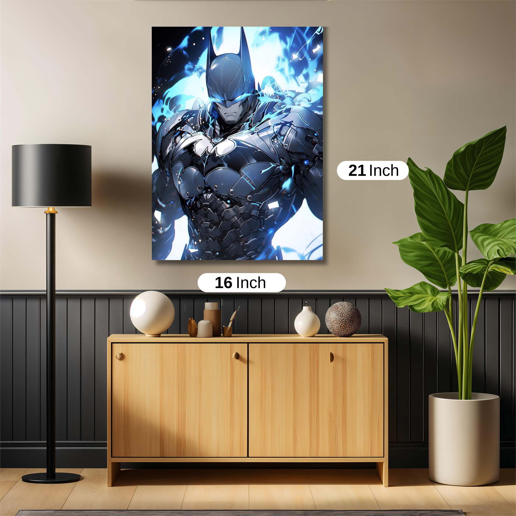 Batman Radiant Safe Wall Magnetic / M