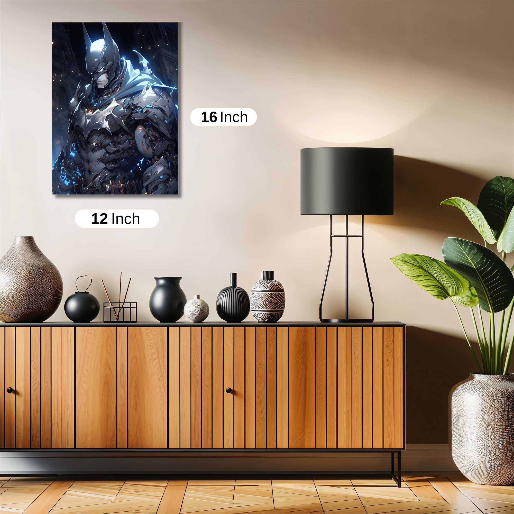 Batman Resolute Safe Wall Magnetic / M