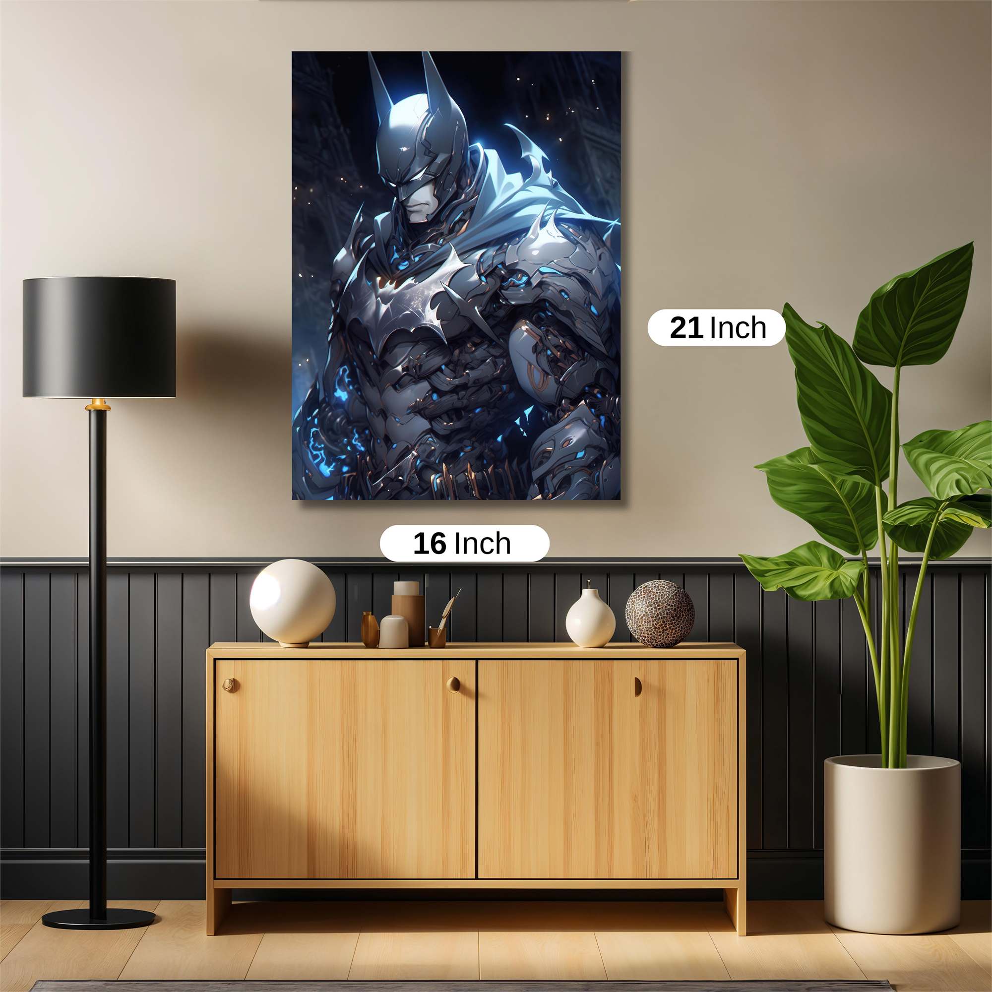 Batman Resolute Safe Wall Magnetic / M
