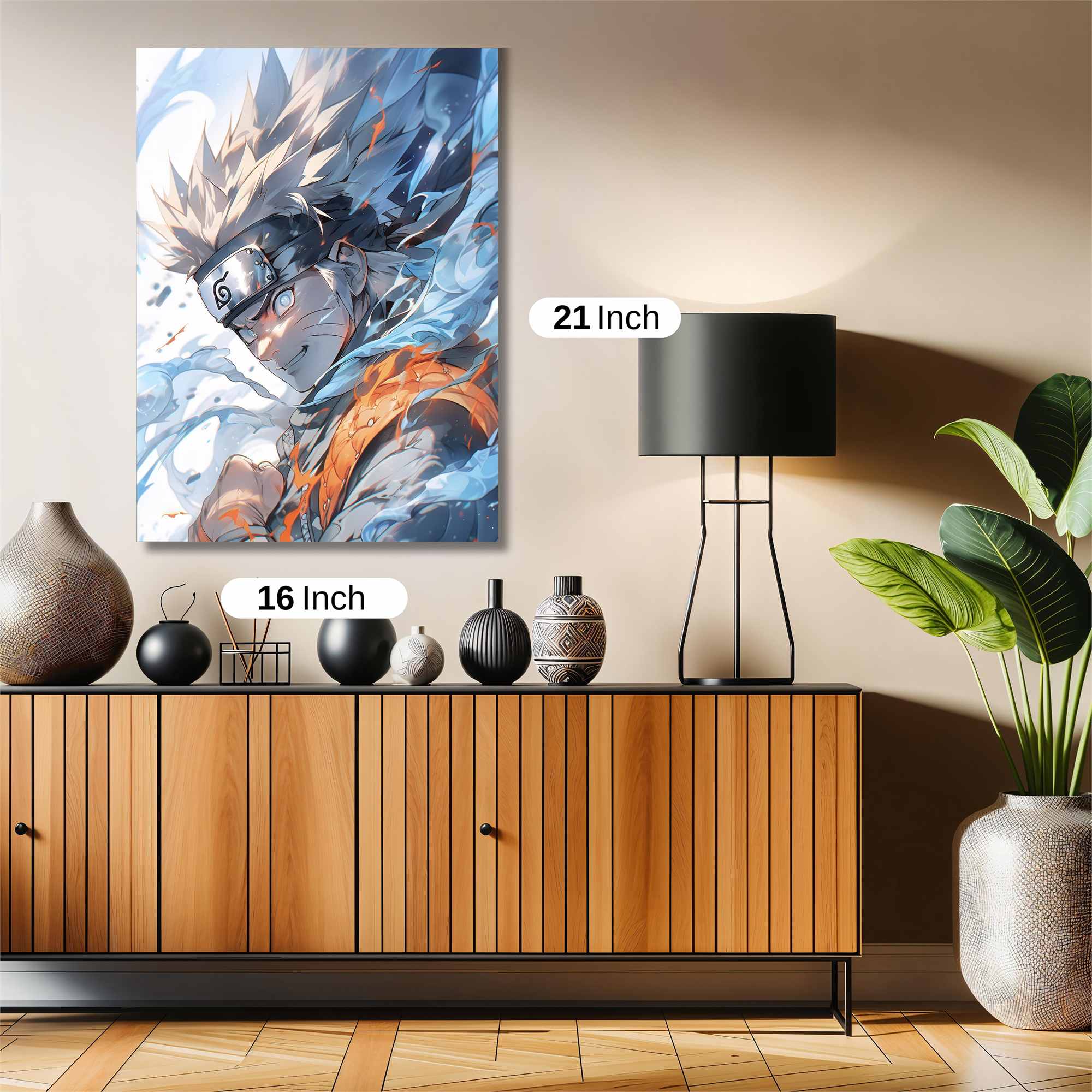 Naruto Unleashed Safe Wall Magnetic / M