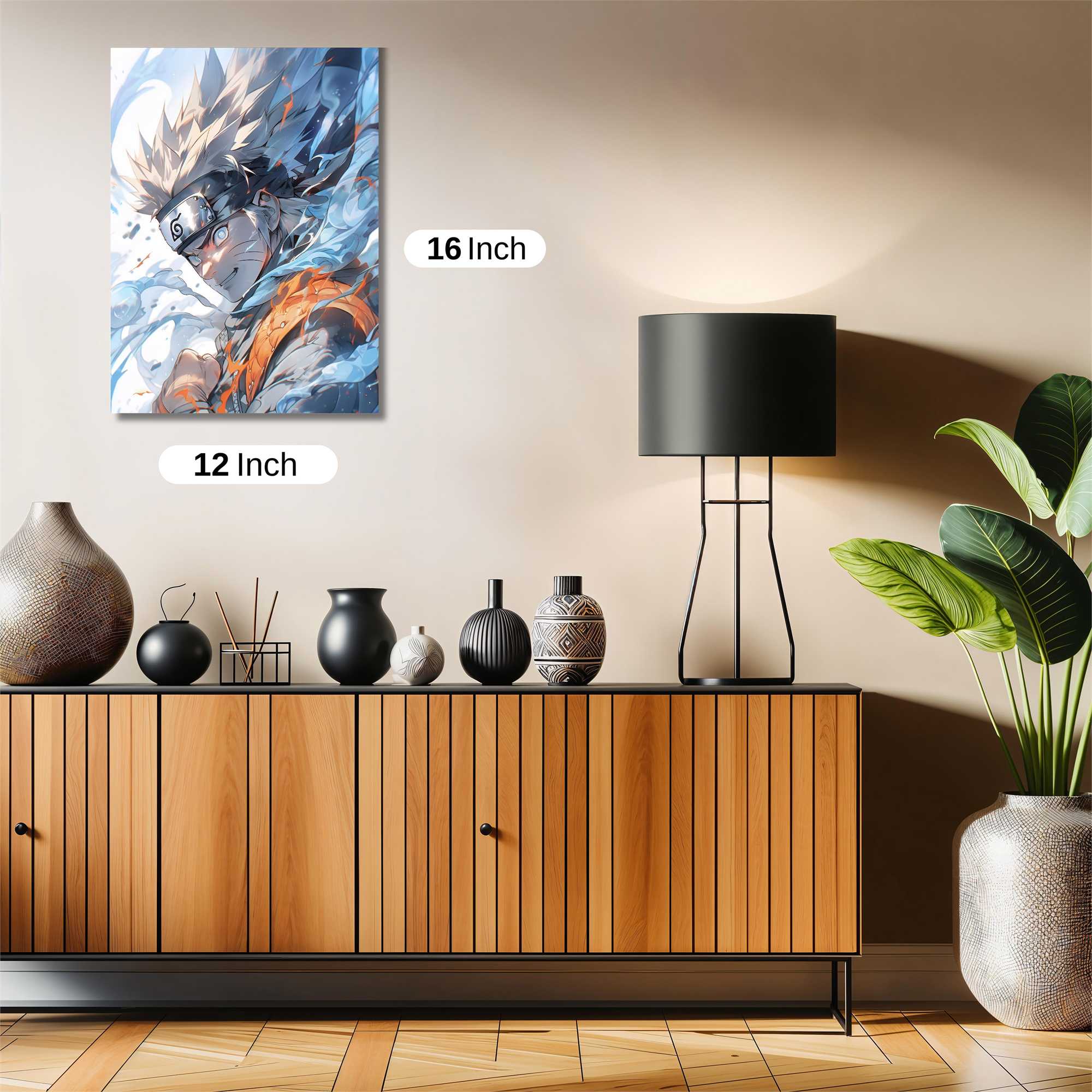 Naruto Unleashed Safe Wall Magnetic / M