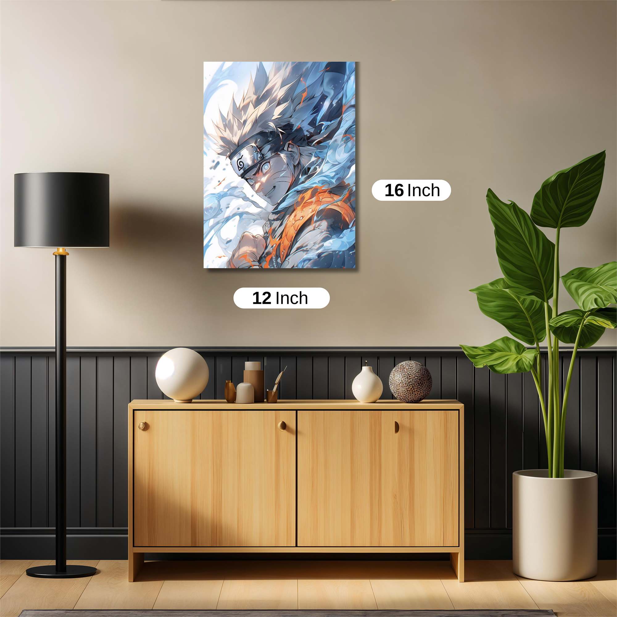 Naruto Unleashed Safe Wall Magnetic / M