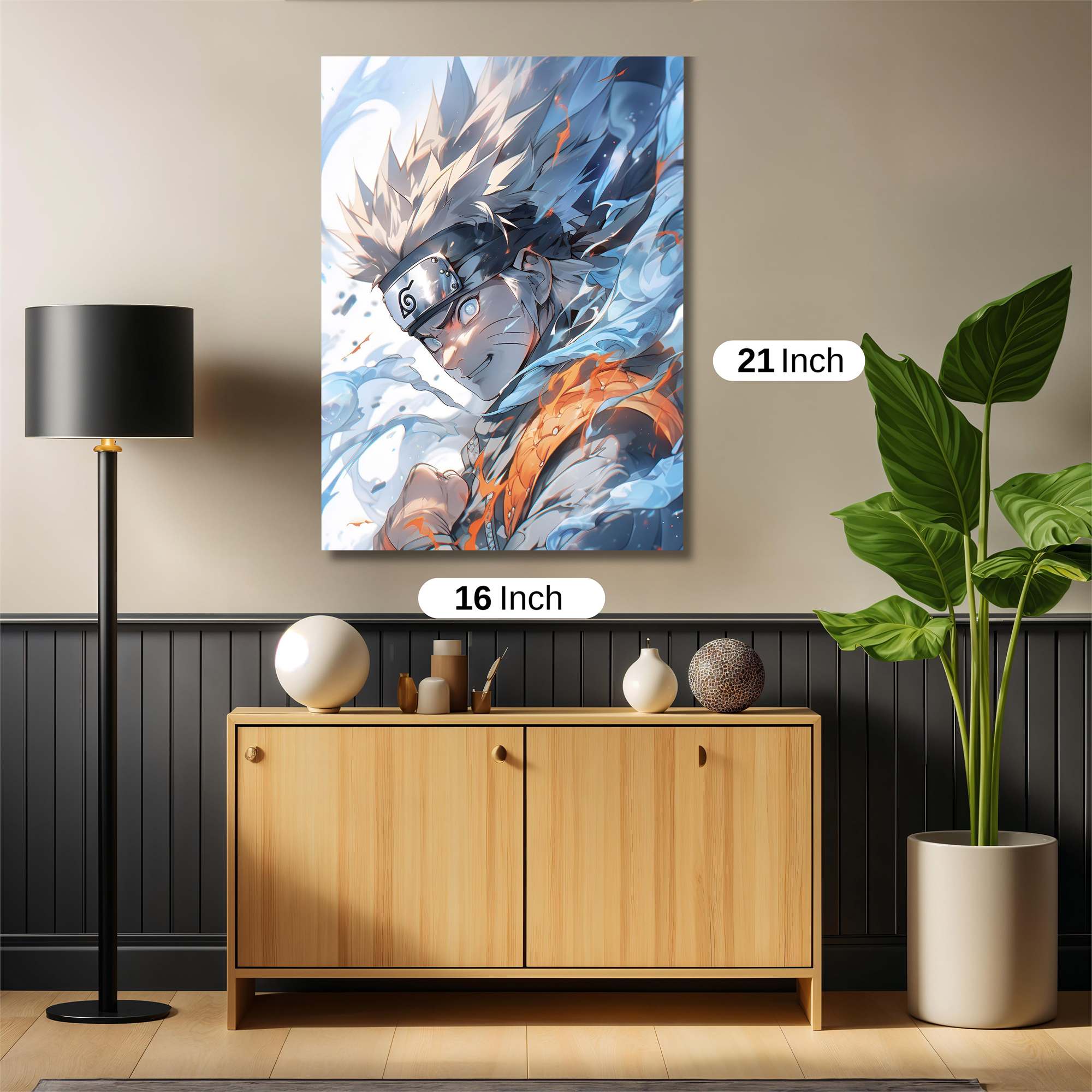 Naruto Unleashed Safe Wall Magnetic / M