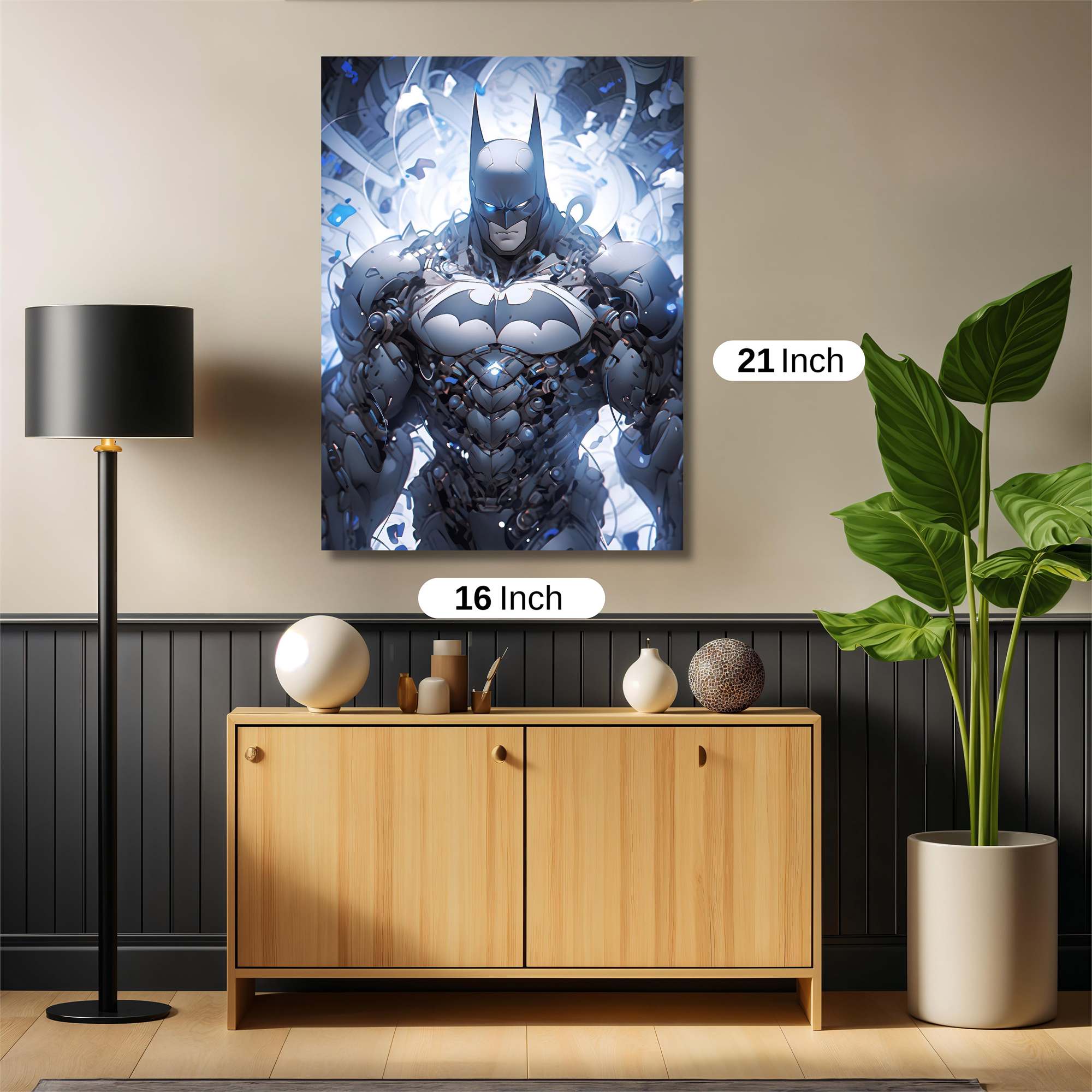 Batman Ascendant Safe Wall Magnetic / M