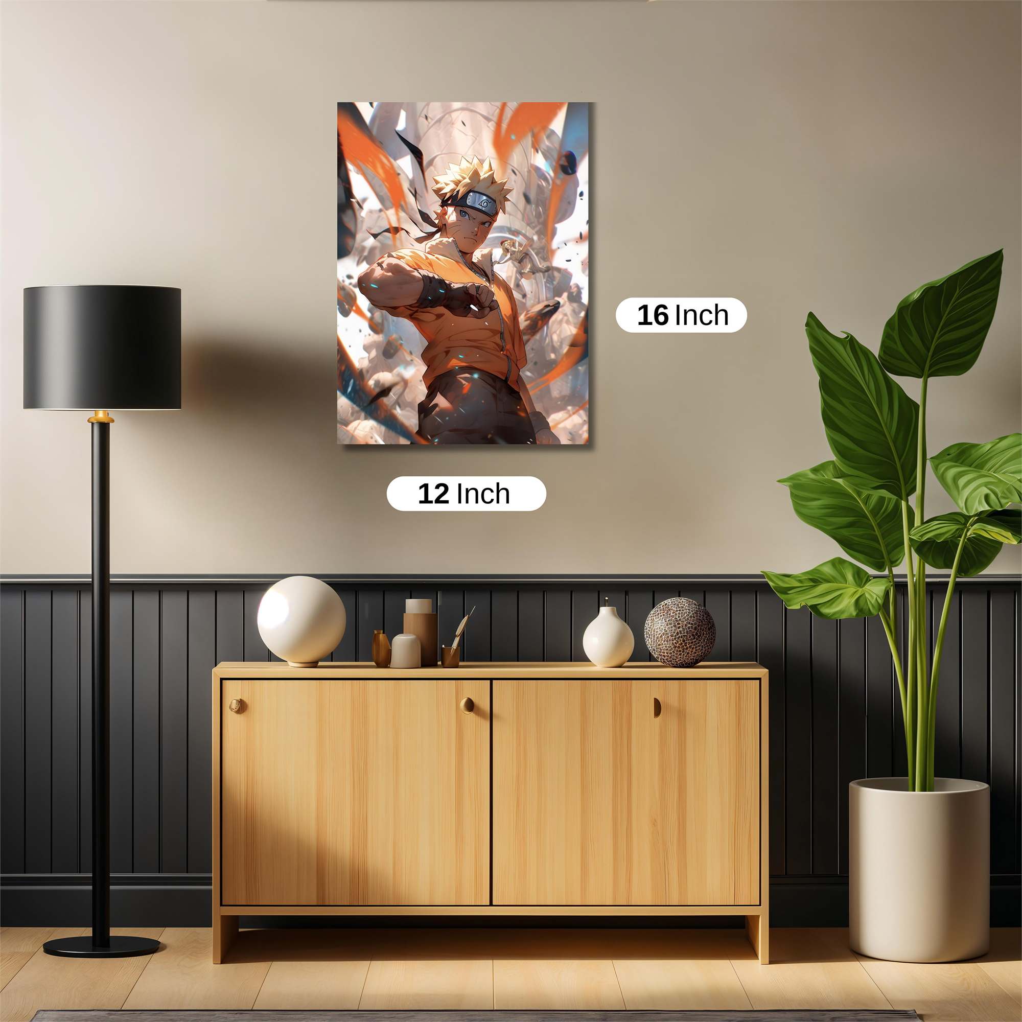 Naruto Dynamic Safe Wall Magnetic / M