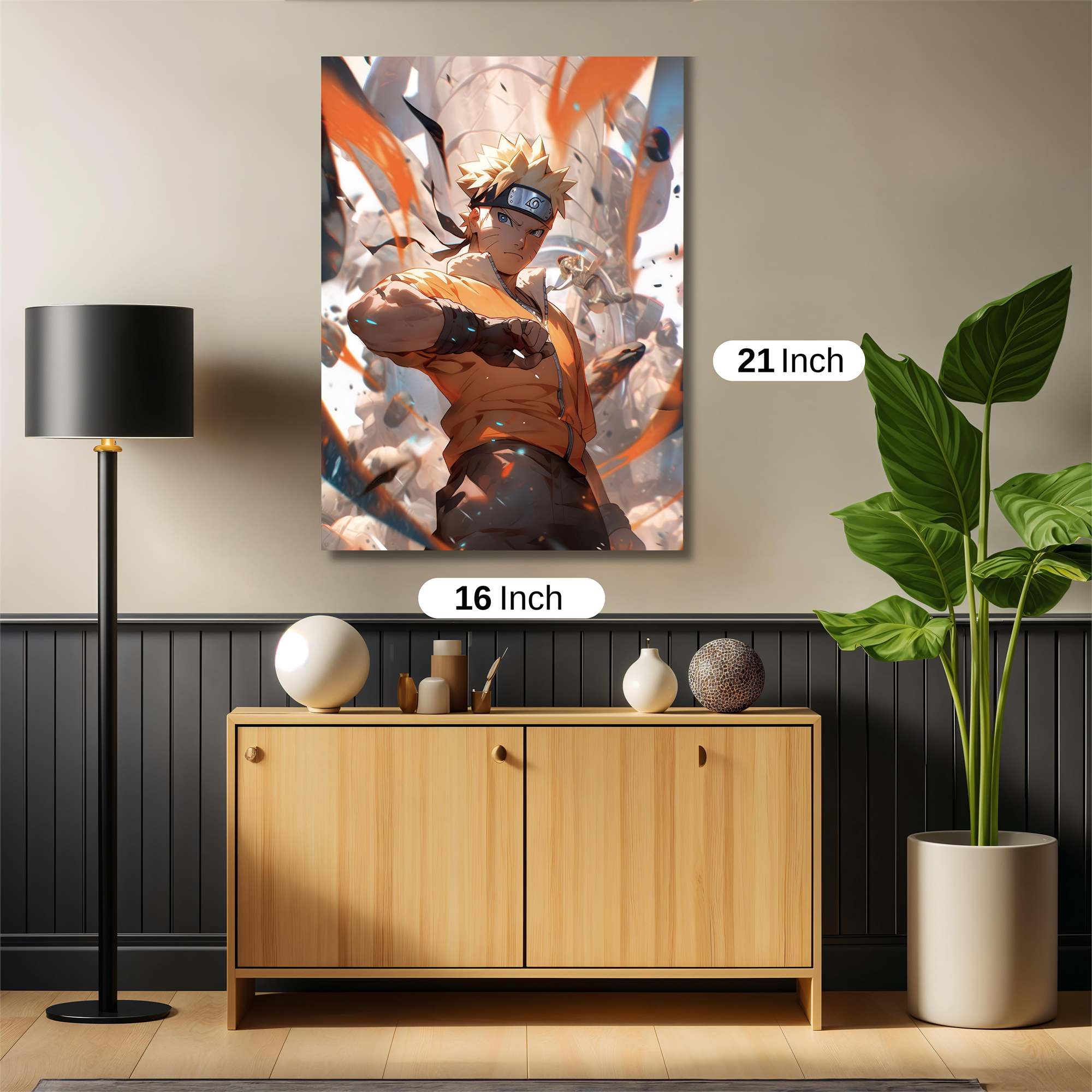 Naruto Dynamic Safe Wall Magnetic / M