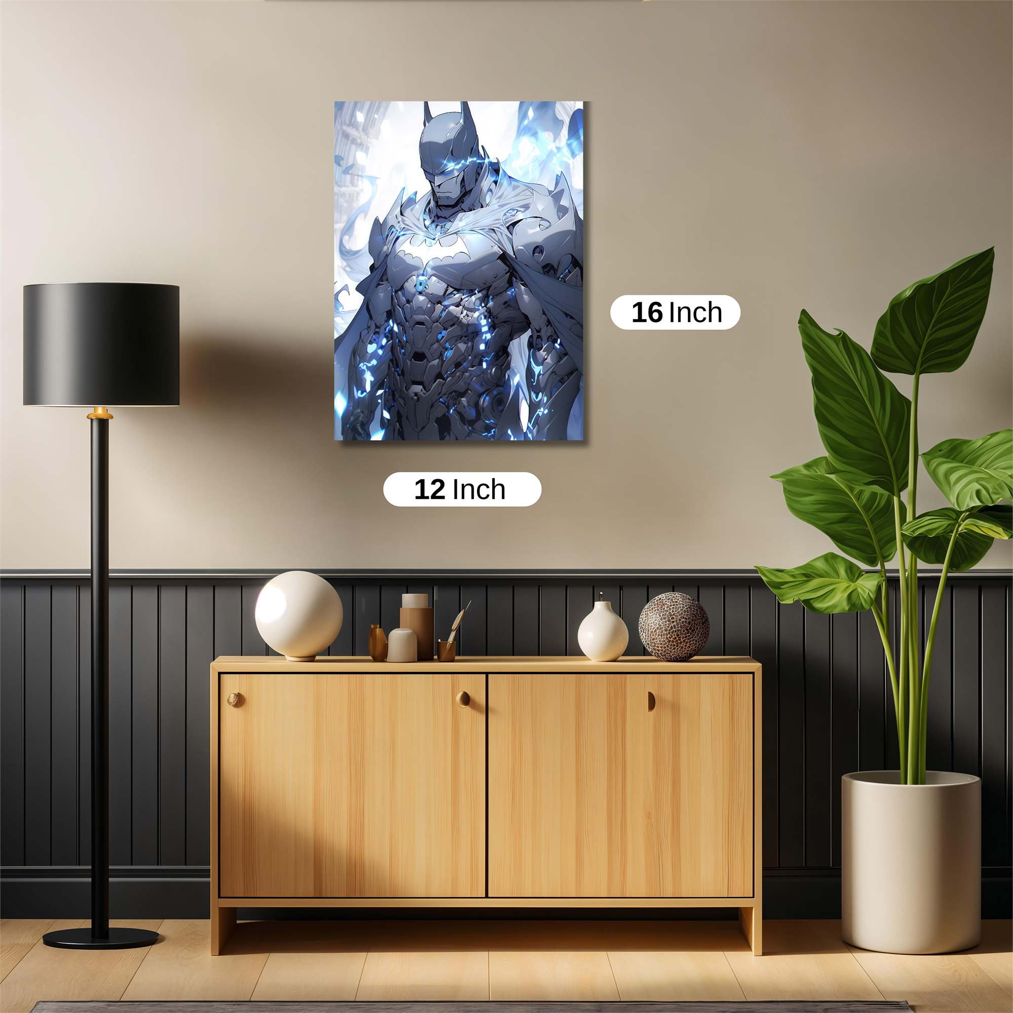 Batman Radiant Safe Wall Magnetic / M