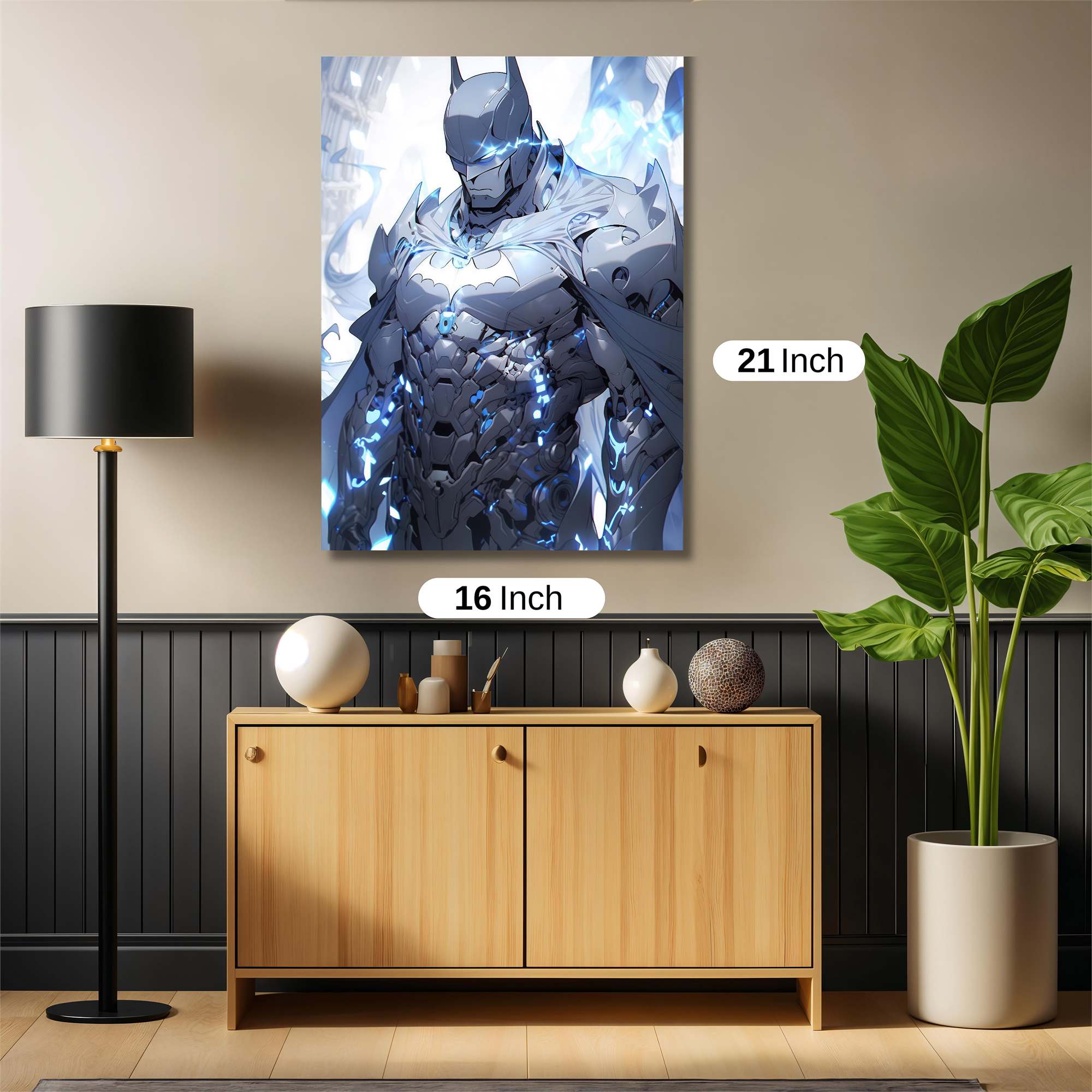 Batman Radiant Safe Wall Magnetic / M