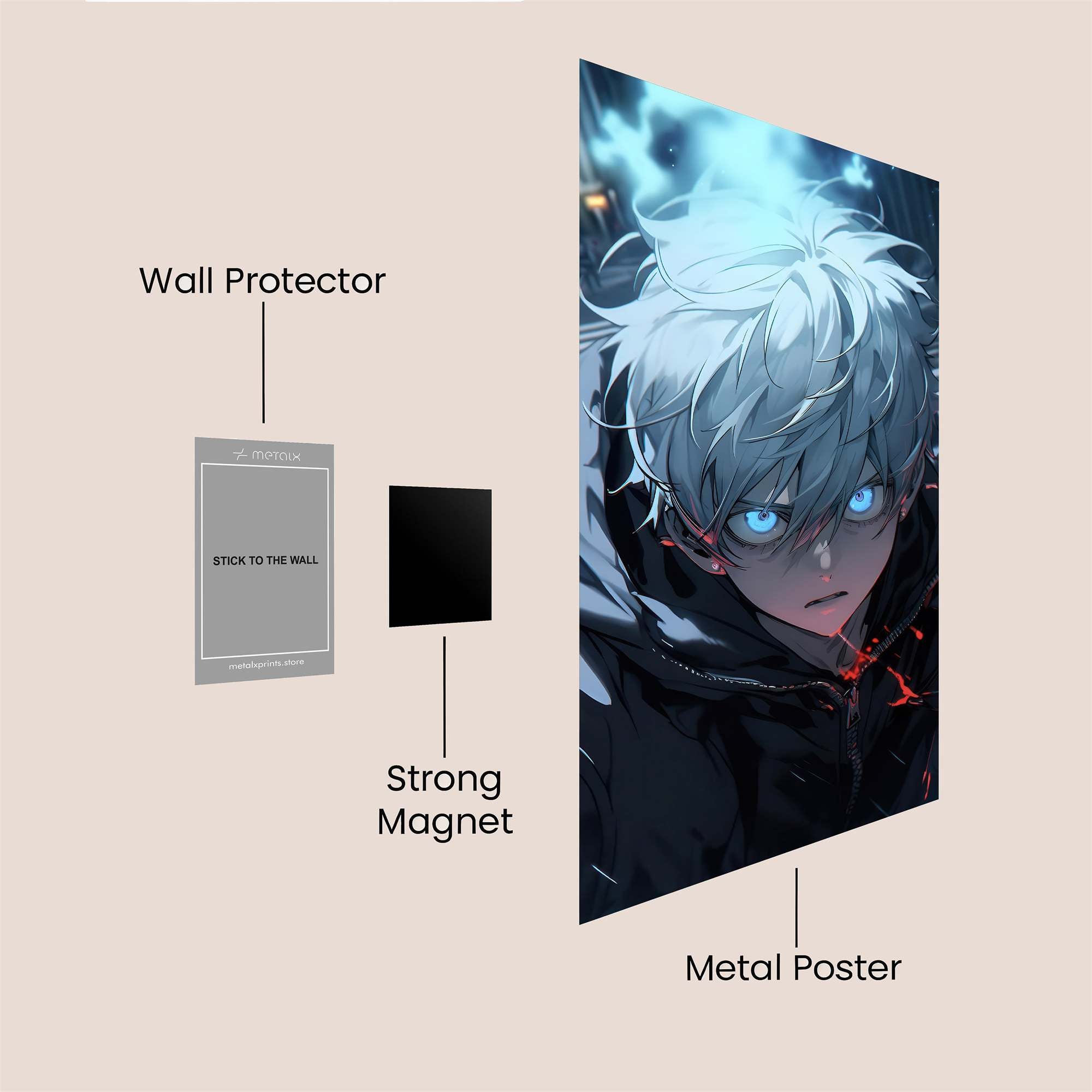 Gojo Intensity Safe Wall Magnetic / M