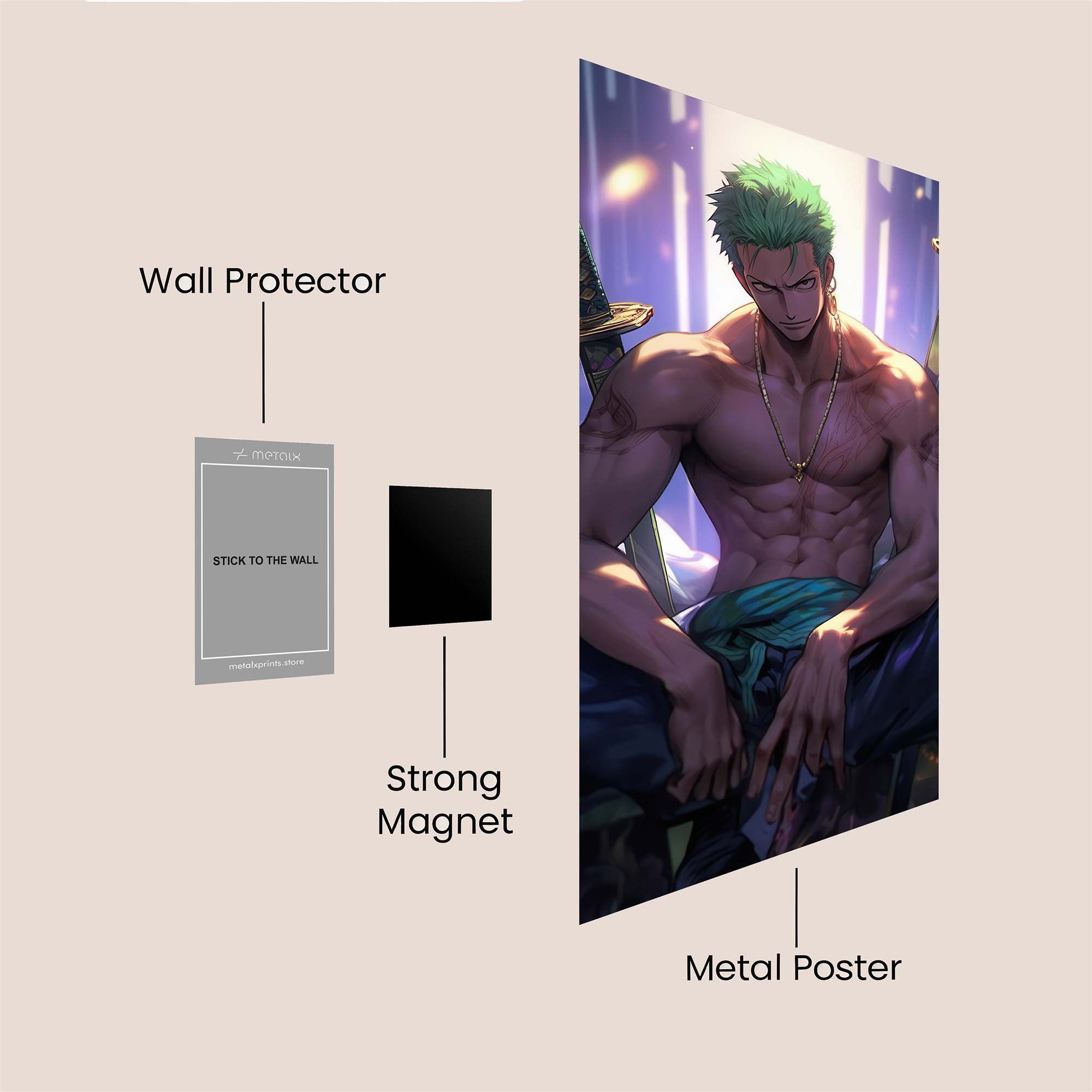 Zoro Divine Safe Wall Magnetic / M