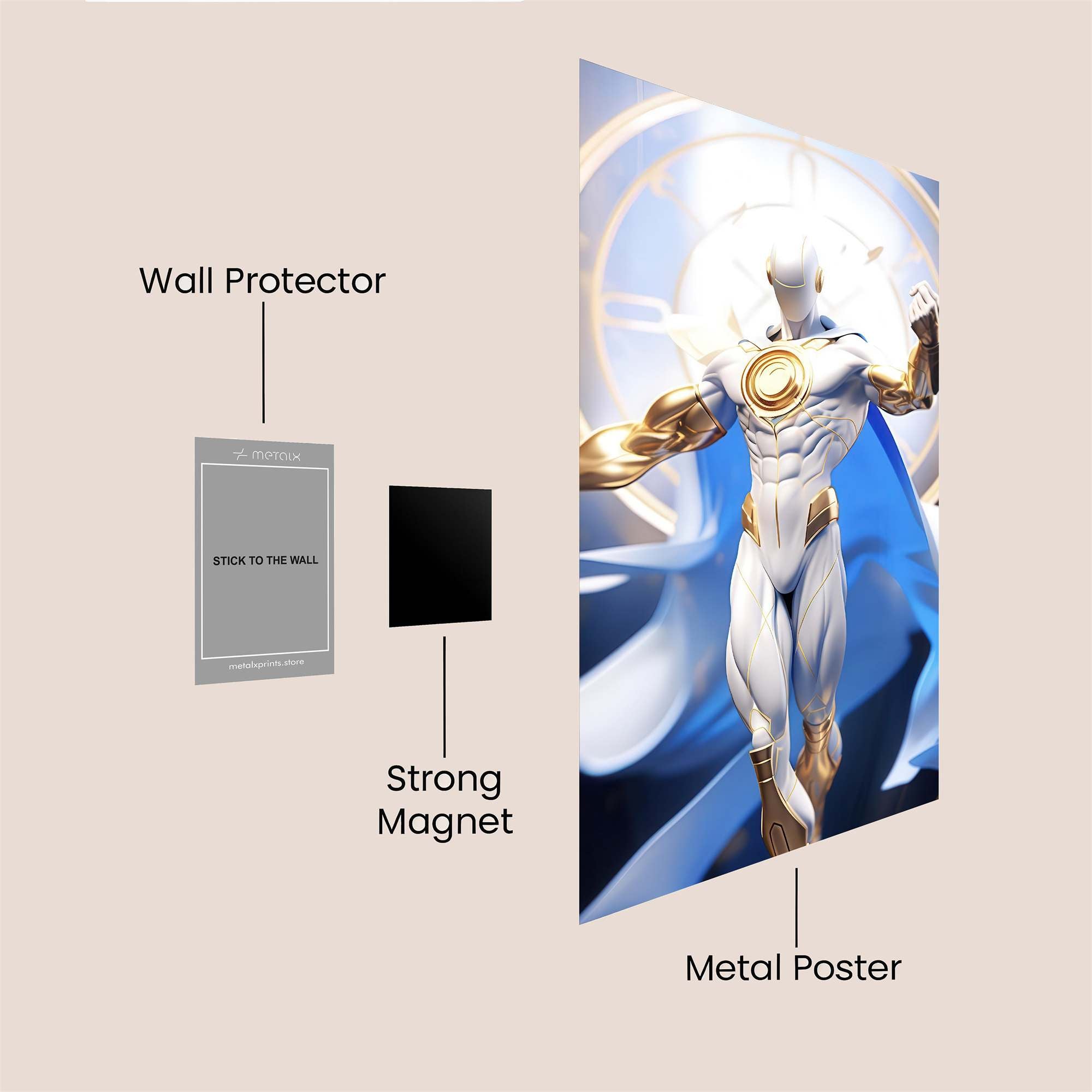 Doctor Solar Safe Wall Magnetic / M