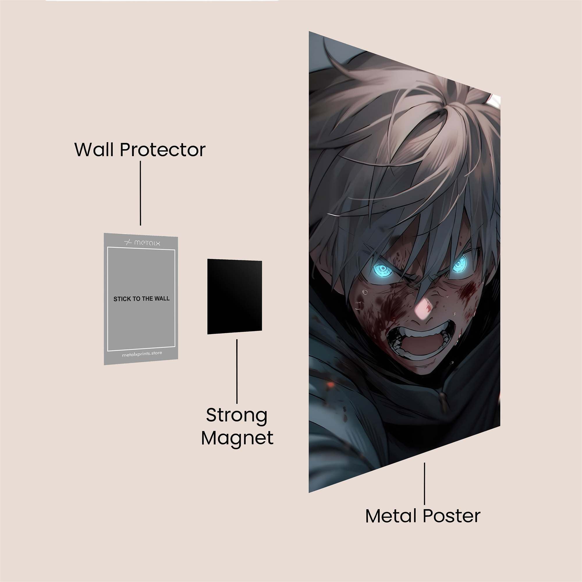 Megumi Menace Safe Wall Magnetic / M