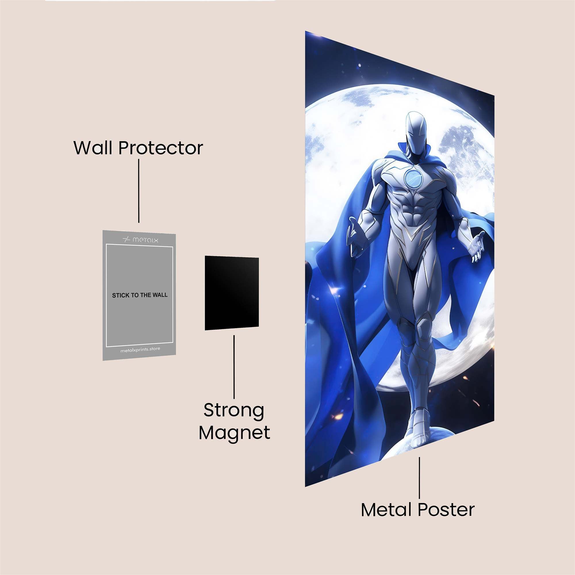 Doctor Majestic Safe Wall Magnetic / M