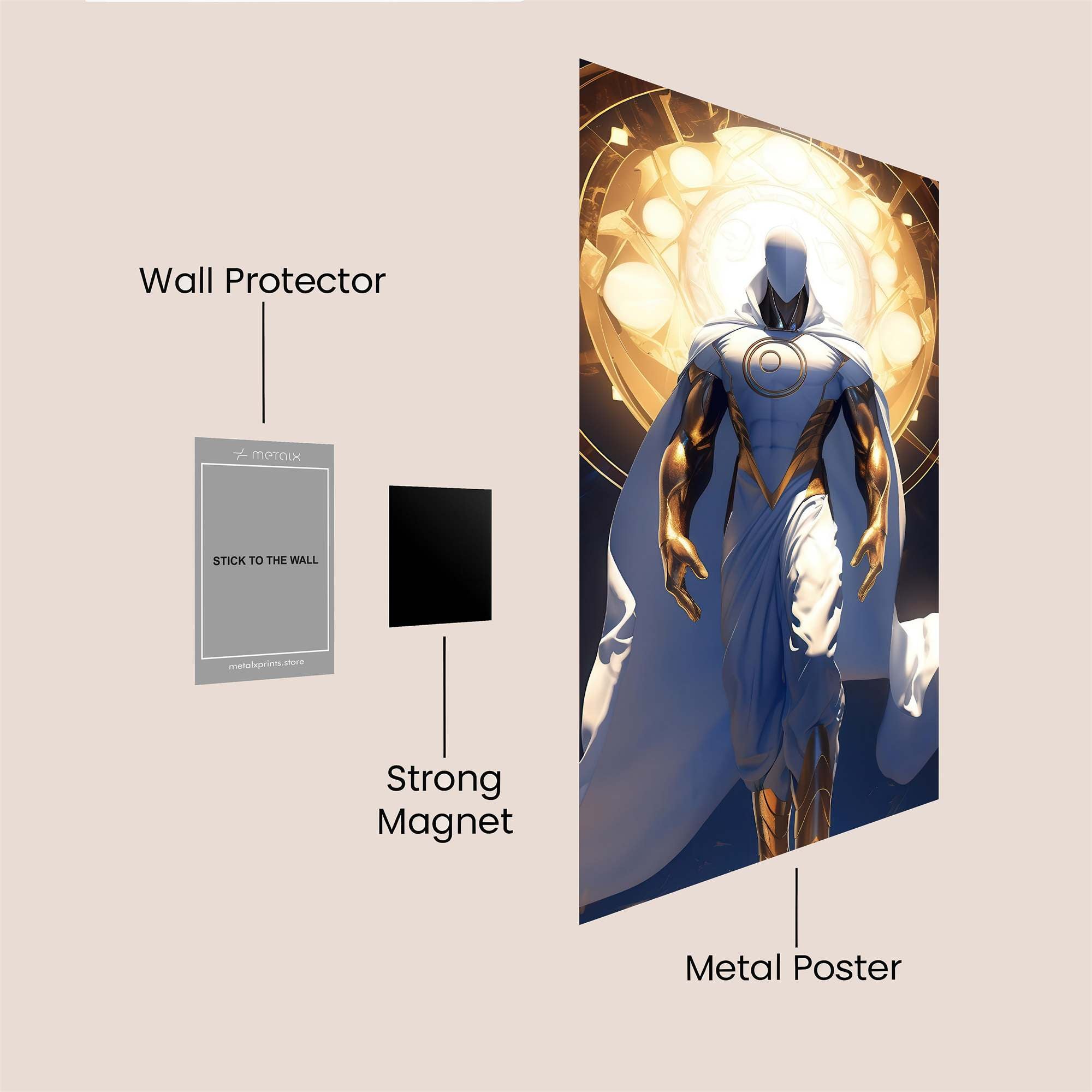 Dr. Strange Radiance Safe Wall Magnetic / M