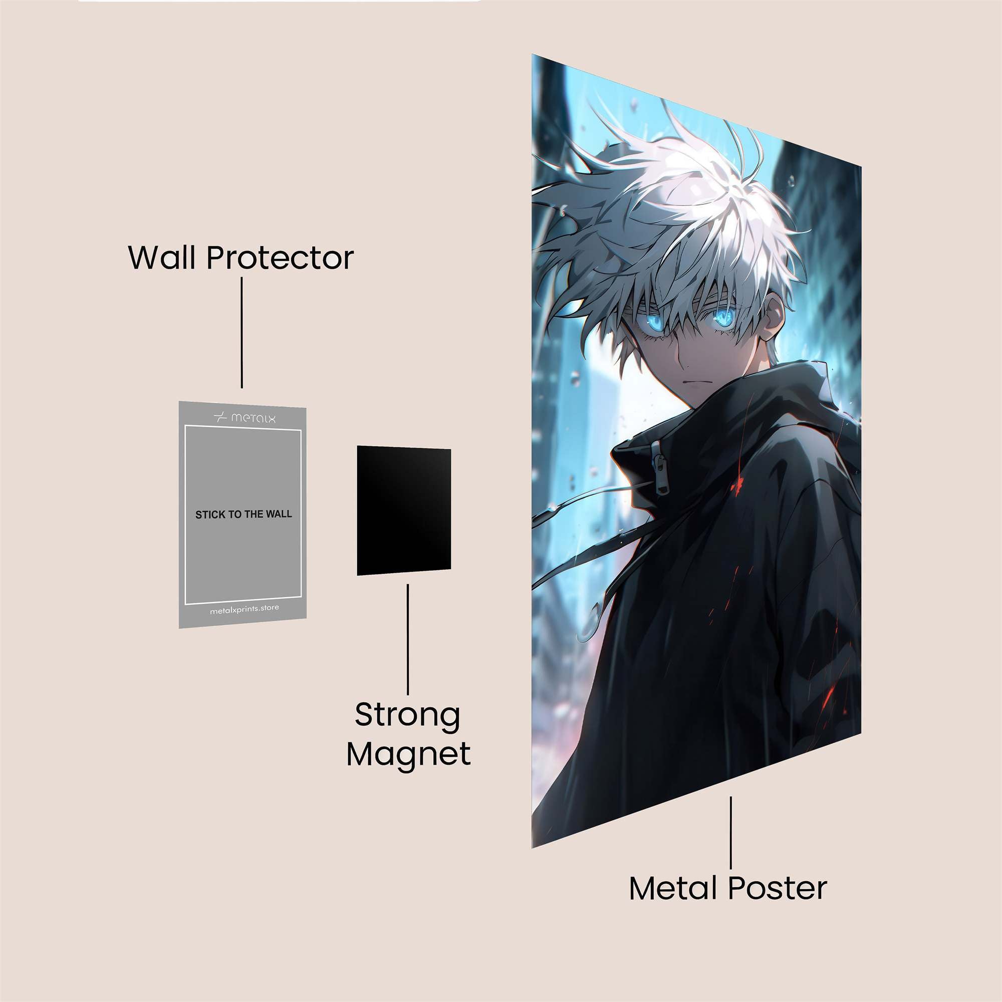 Satoru Serene Safe Wall Magnetic / M