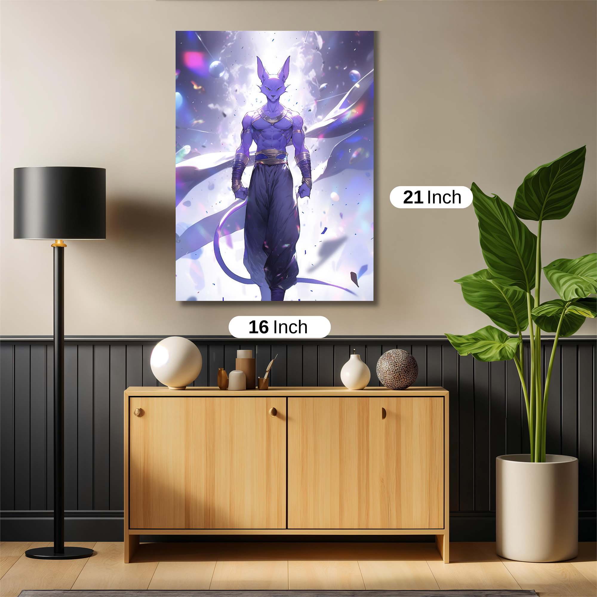 Beerus Radiant Safe Wall Magnetic / M